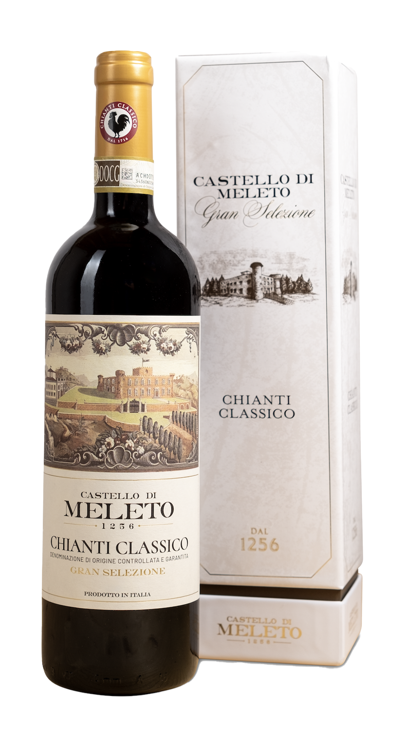 Chianti Classico Gran Selezione Castello di Meleto 2020 (Coffret)