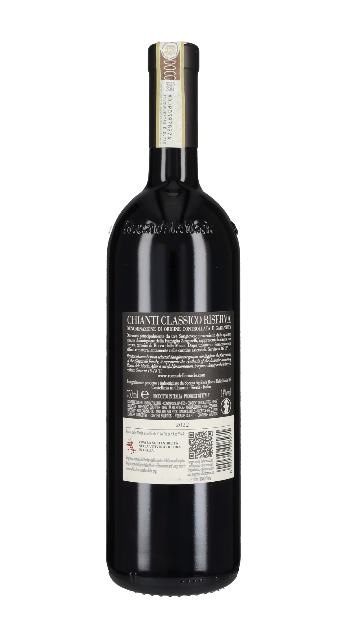 Chianti Classico Riserva 'Famiglia Zingarelli' Rocca delle Macie 2023