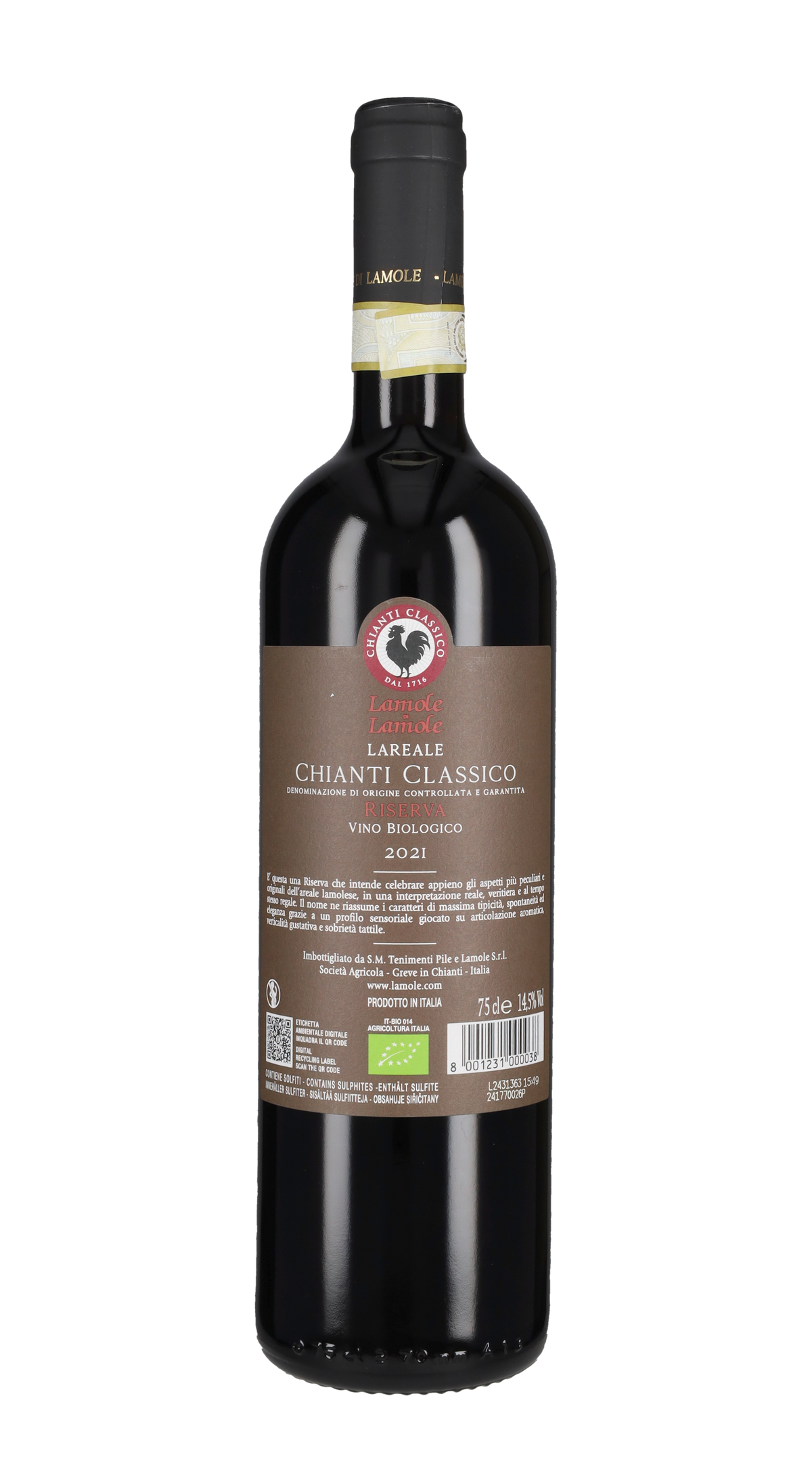 Chianti Classico Riserva 'Lareale' Lamole di Lamole 2021