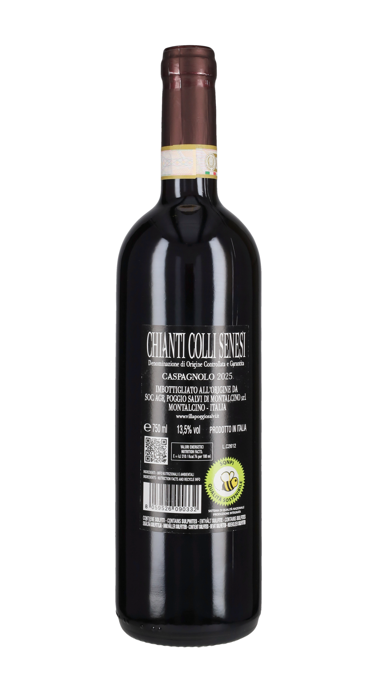 Chianti Colli Senesi 'Caspagnolo' Villa Poggio Salvi 2025