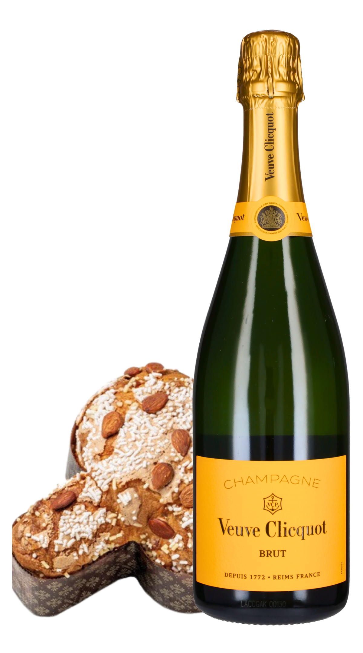 Colomba 'Tradizionale' e Champagne Yellow Label Veuve Clicquot
