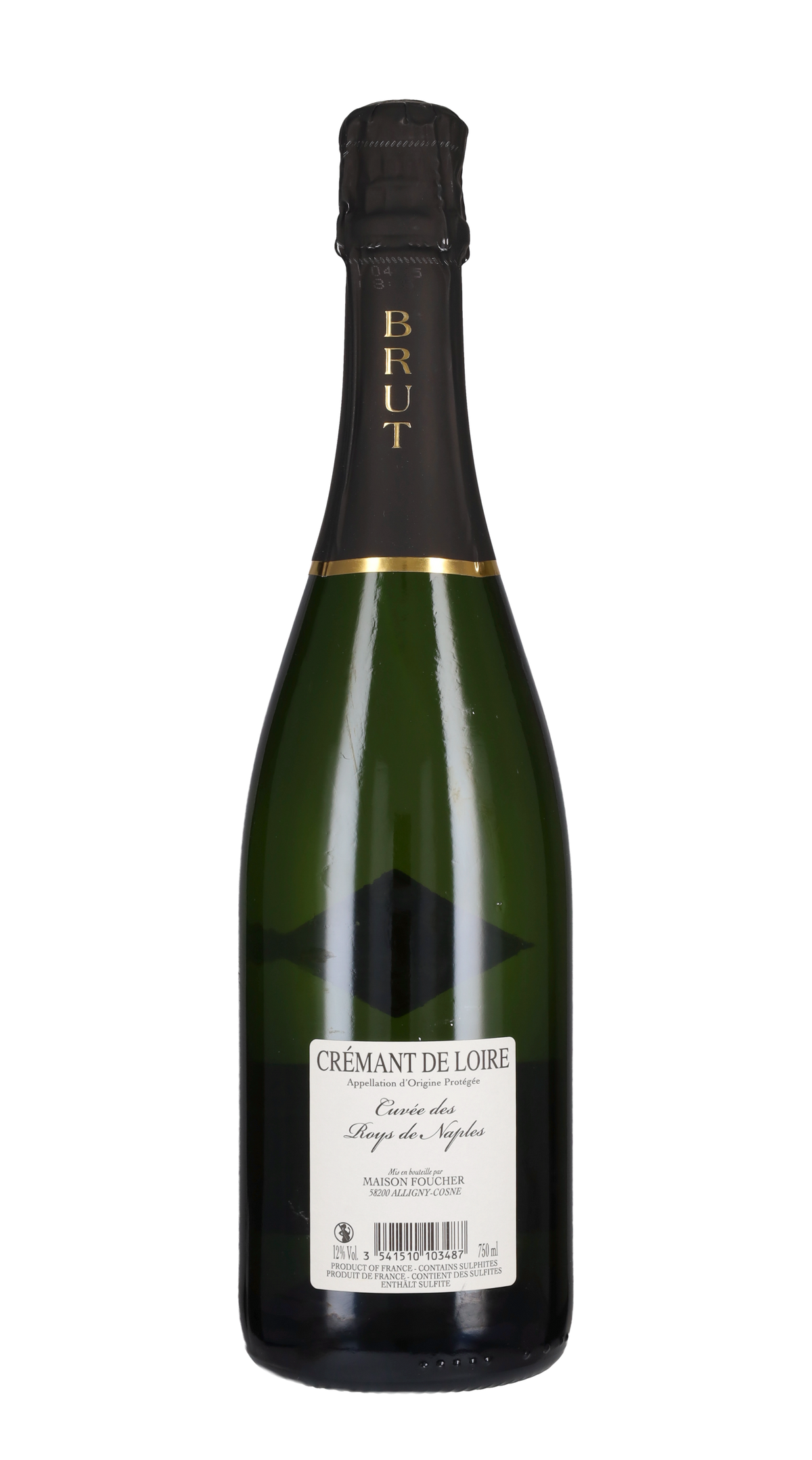 Cremant 'Cuvée des Roys de Naples' Maison Foucher