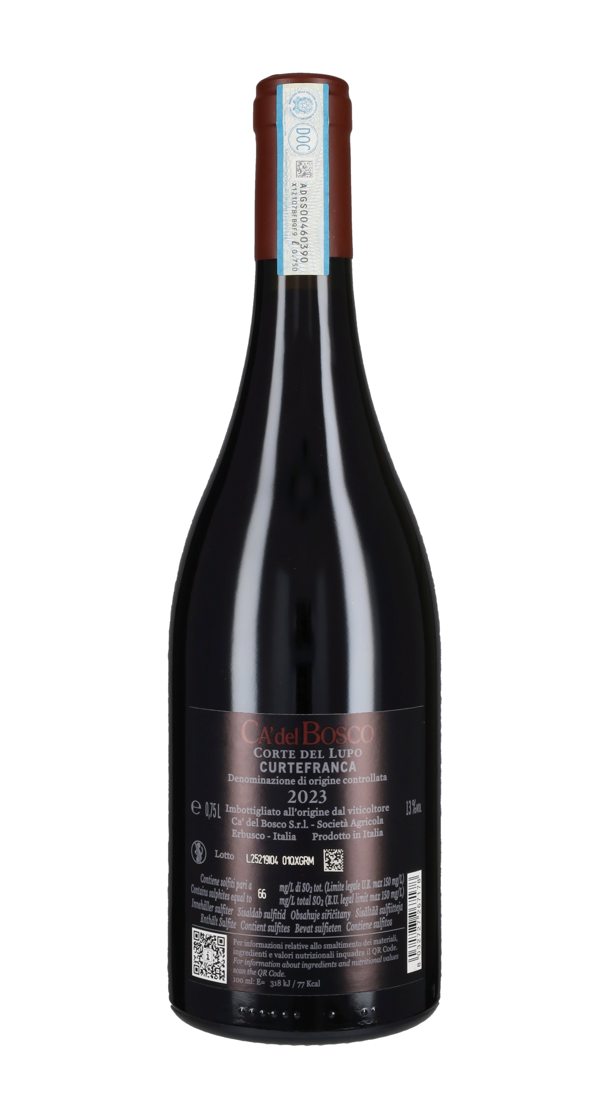 Curtefranca Rosso 'Corte del Lupo' Ca' del Bosco 2023