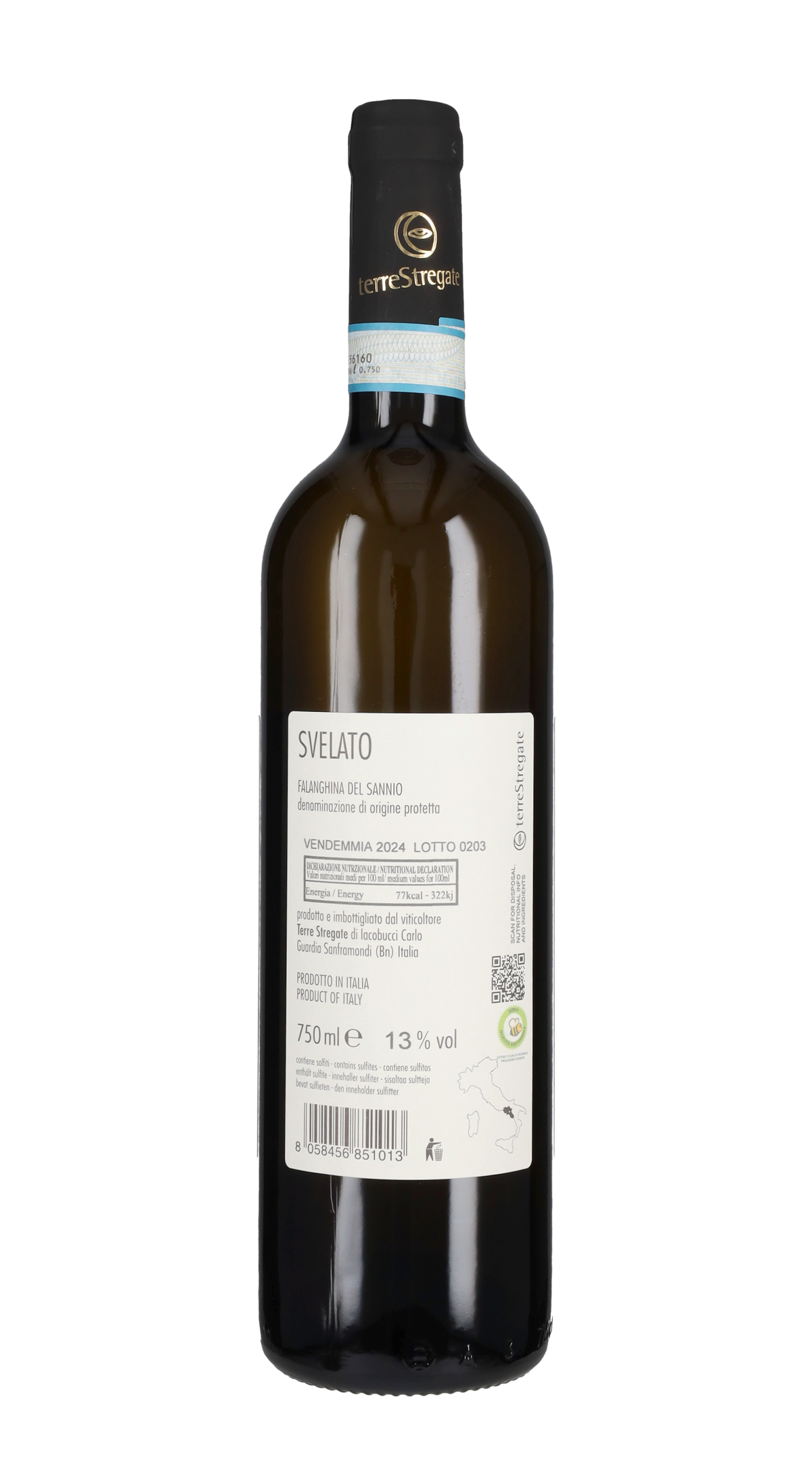 Falanghina del Sannio 'Svelato' Terre Stregate 2025