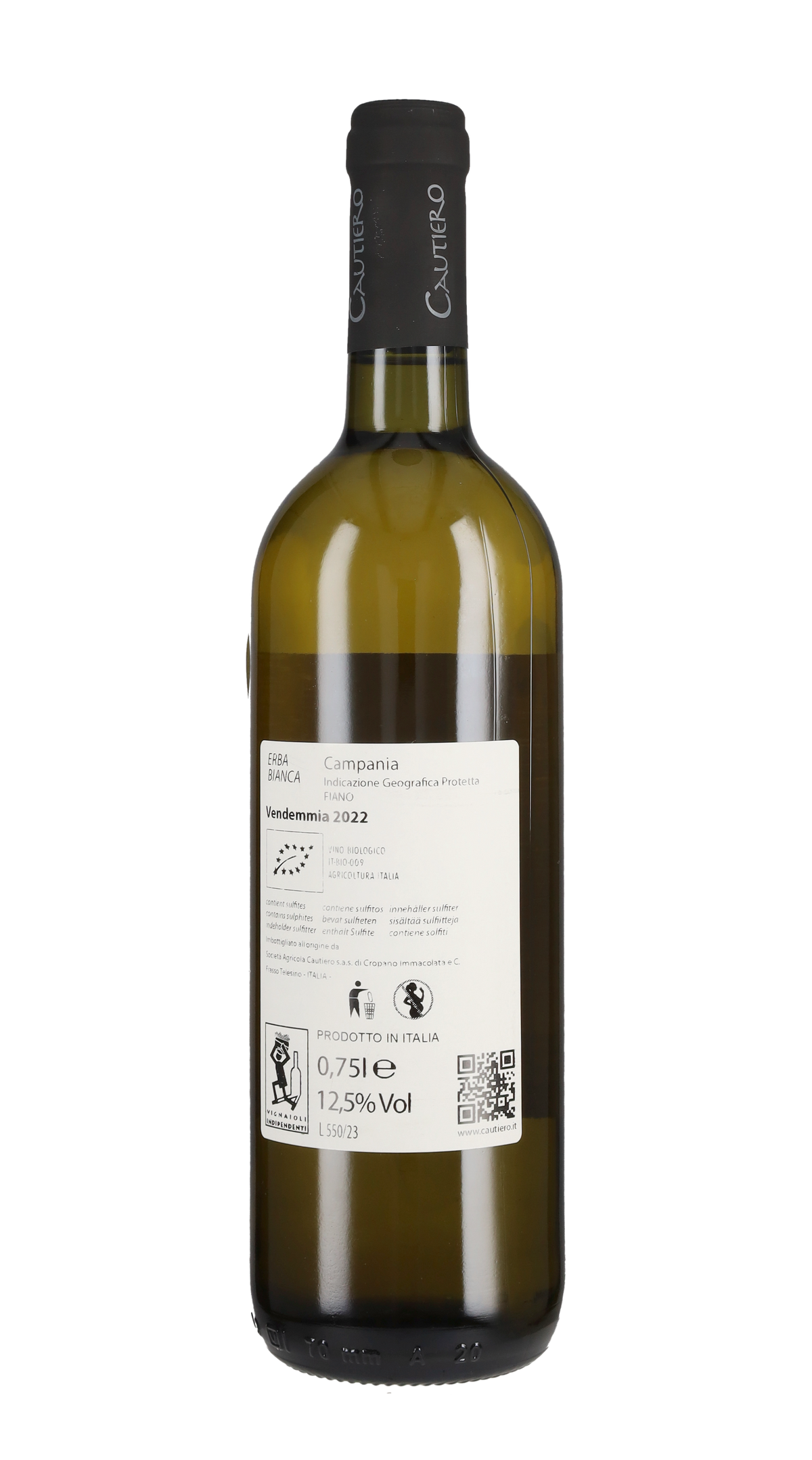 Fiano 'Erba Bianca' Cautiero 2022