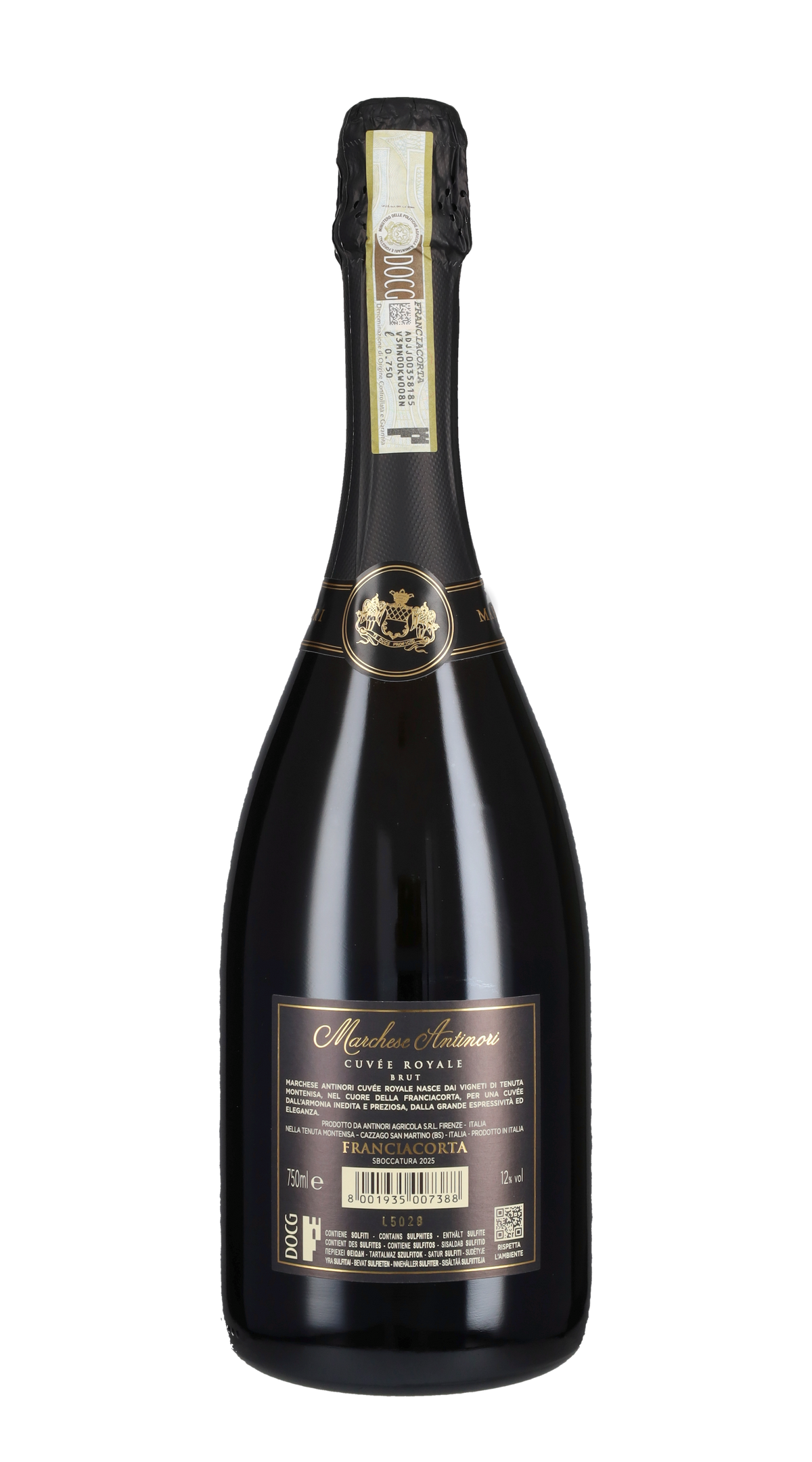 Franciacorta Brut 'Cuvée Royale' Tenuta Montenisa - Antinori