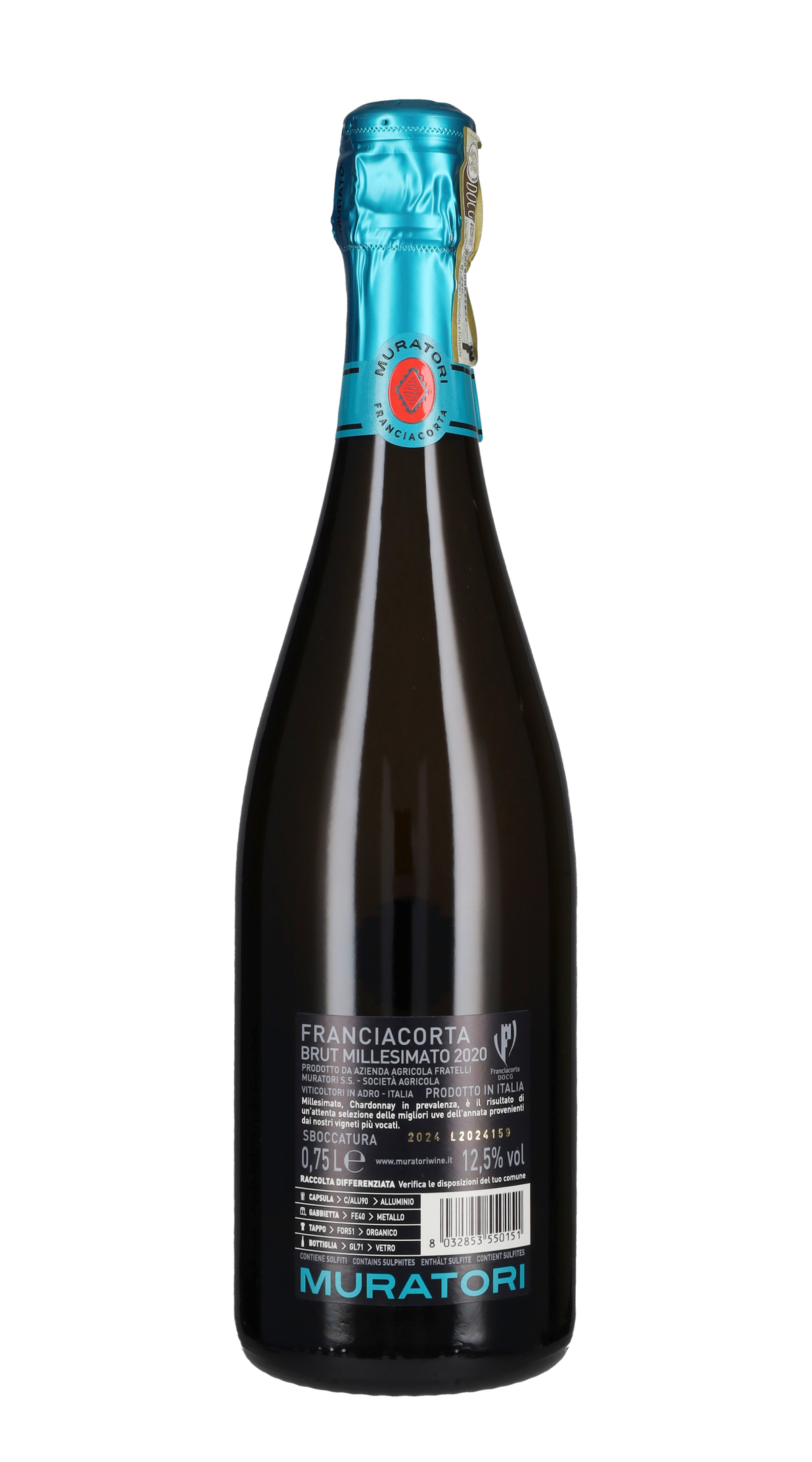 Franciacorta Brut 'Millè' Muratori 2020
