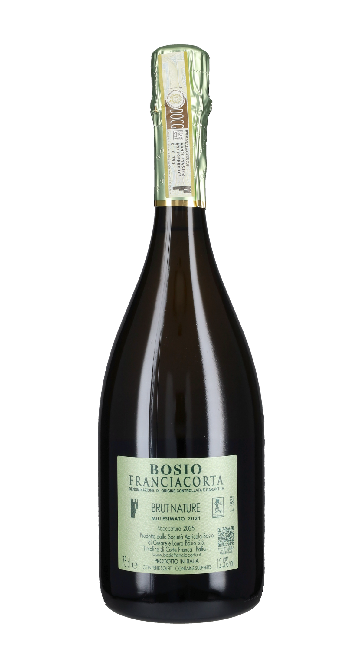 Franciacorta Brut Nature Bosio 2021