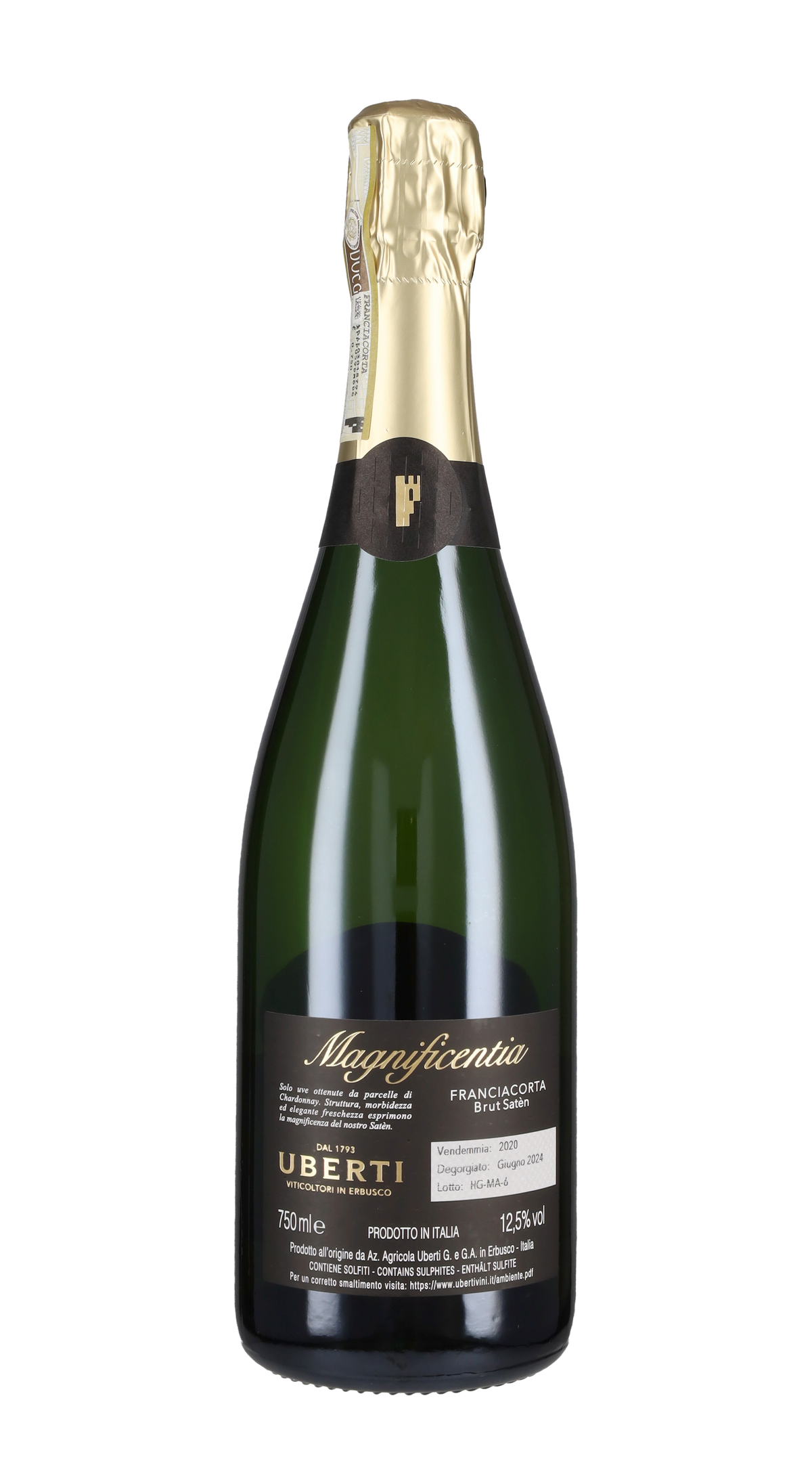 Franciacorta Brut Saten 'Magnificentia' Uberti 2020