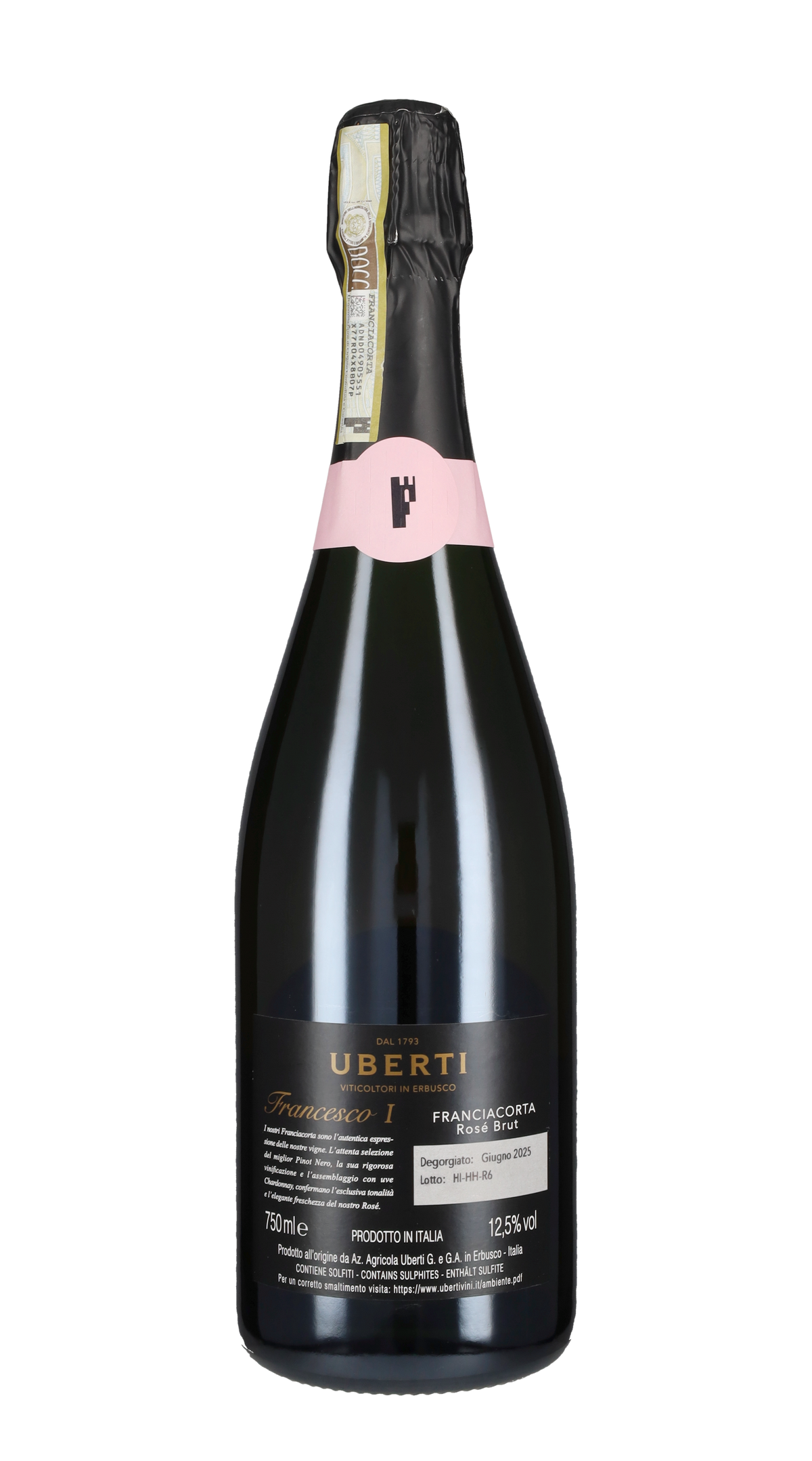 Franciacorta Rosé Brut 'Francesco I' Uberti