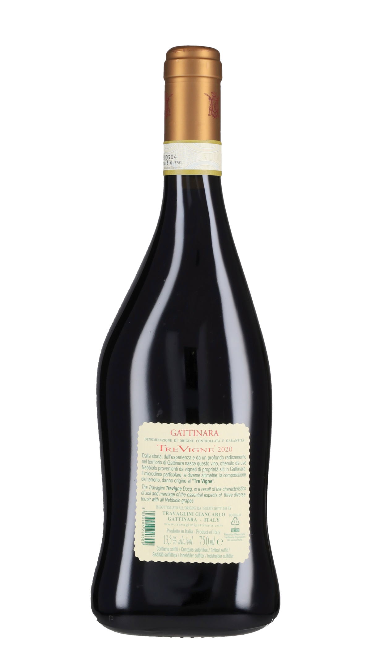 Gattinara 'Tre Vigne' Travaglini 2020