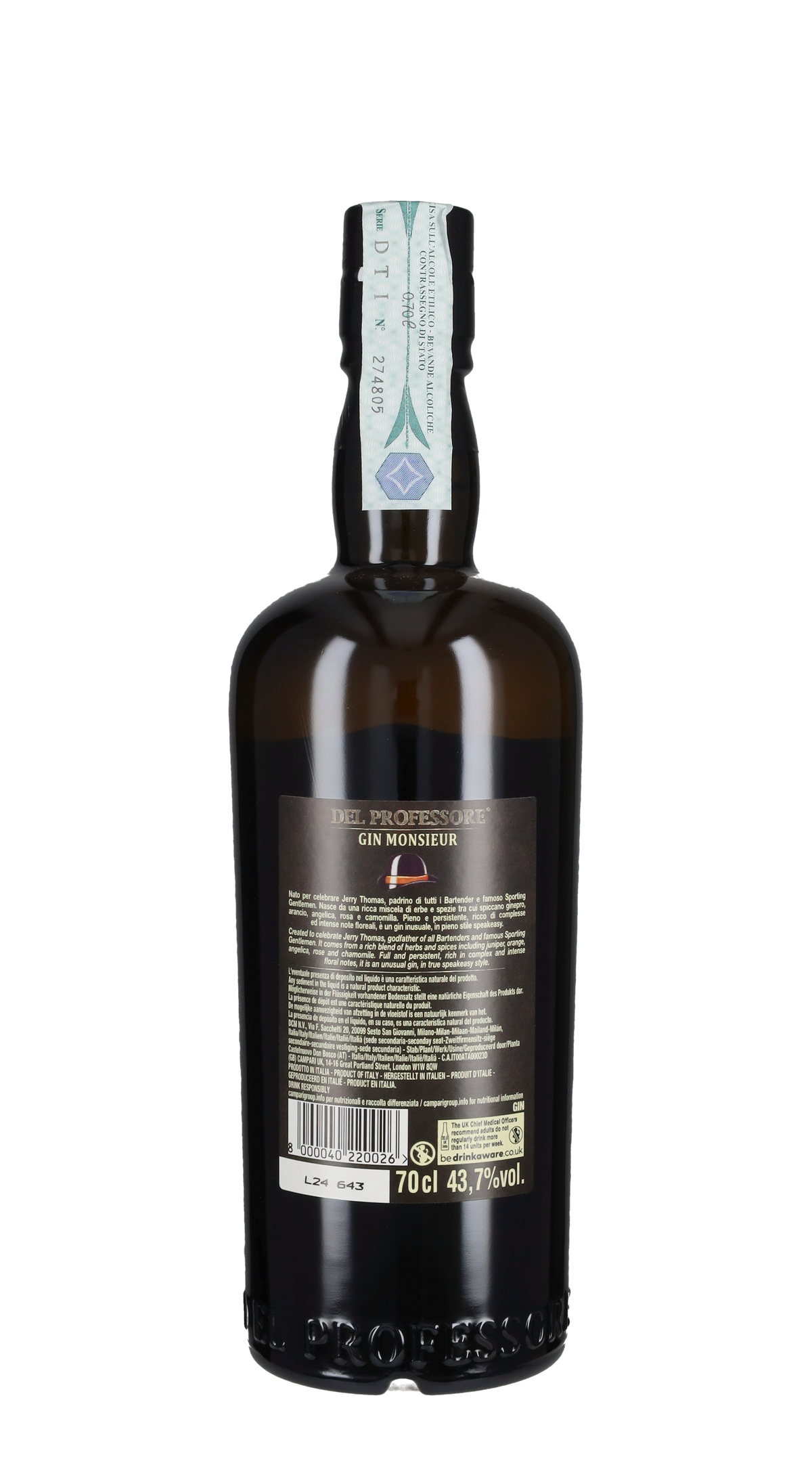Gin 'Monsieur' Del Professore