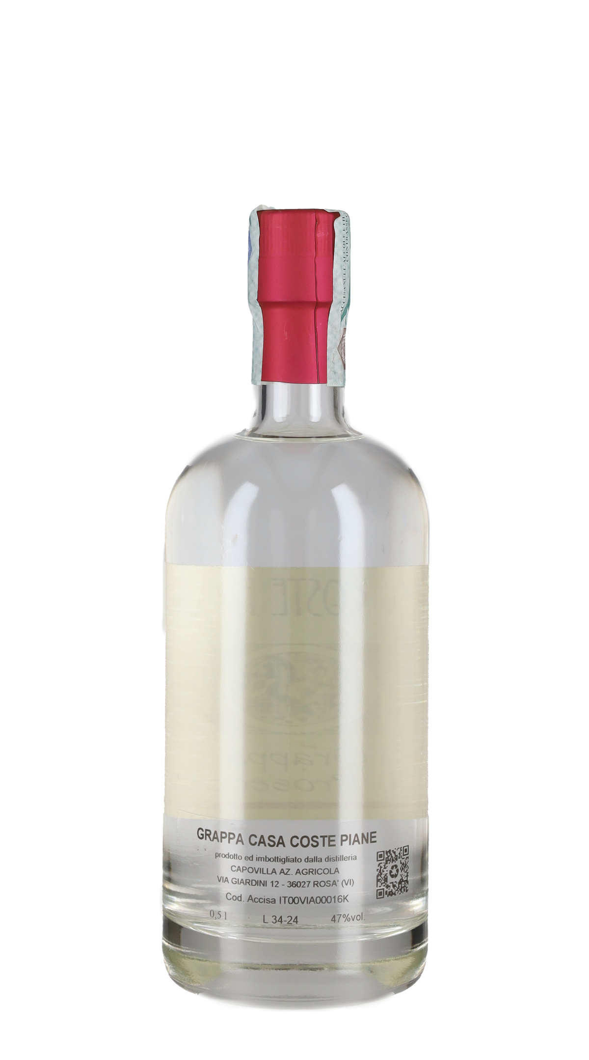 Grappa di Prosecco Casa Coste Piane