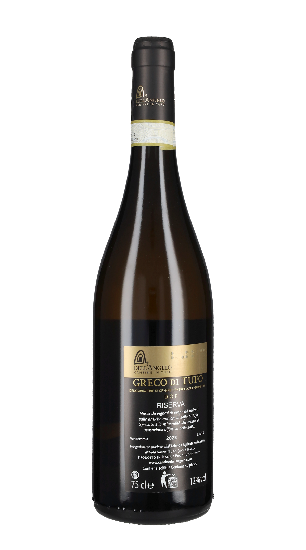 Greco di Tufo Riserva 'Miniere' Cantine dell'Angelo 2023
