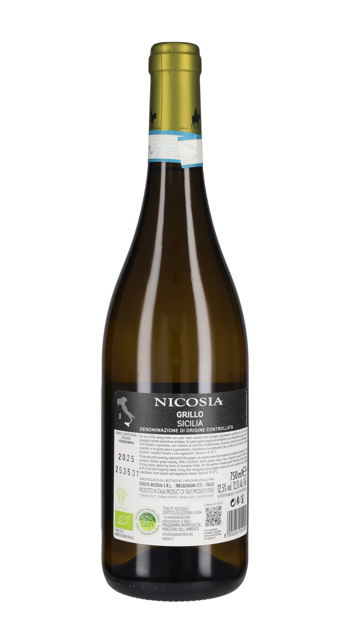 Grillo 'Bio Vegan' Nicosia 2025