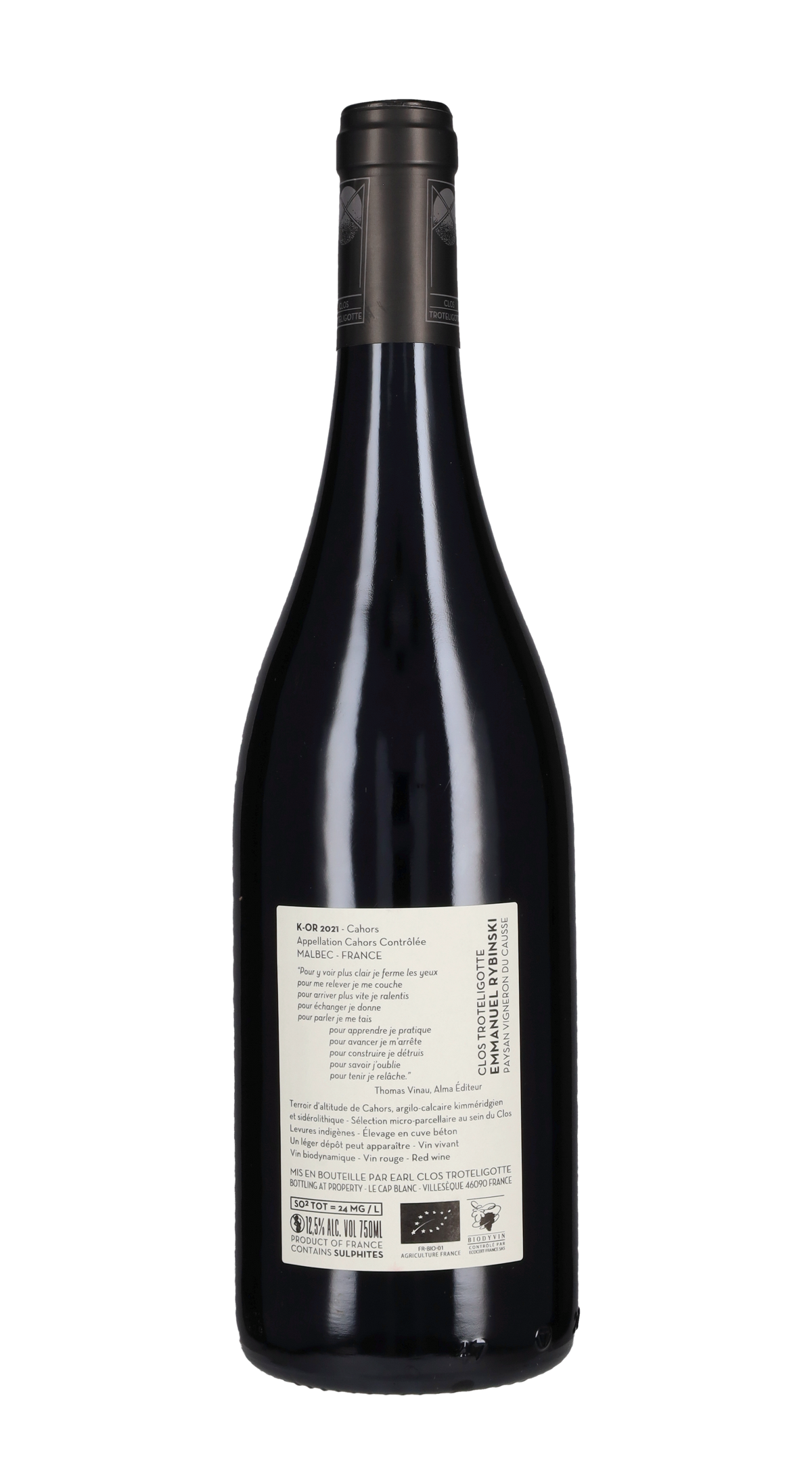K-Or' Clos Troteligotte 2021