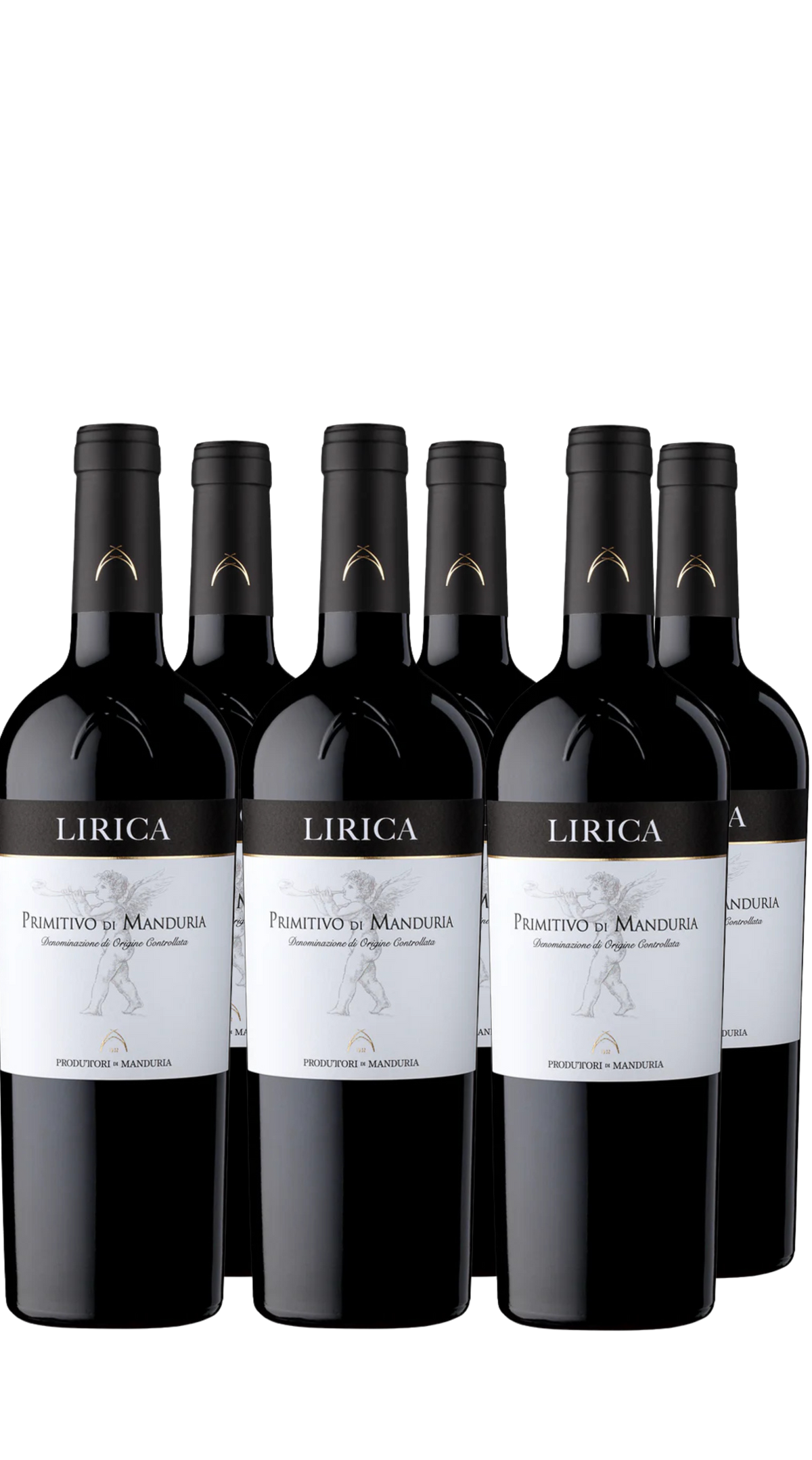 Wine Box Primitivo 'Lirica' Produttori Manduria (6bt)