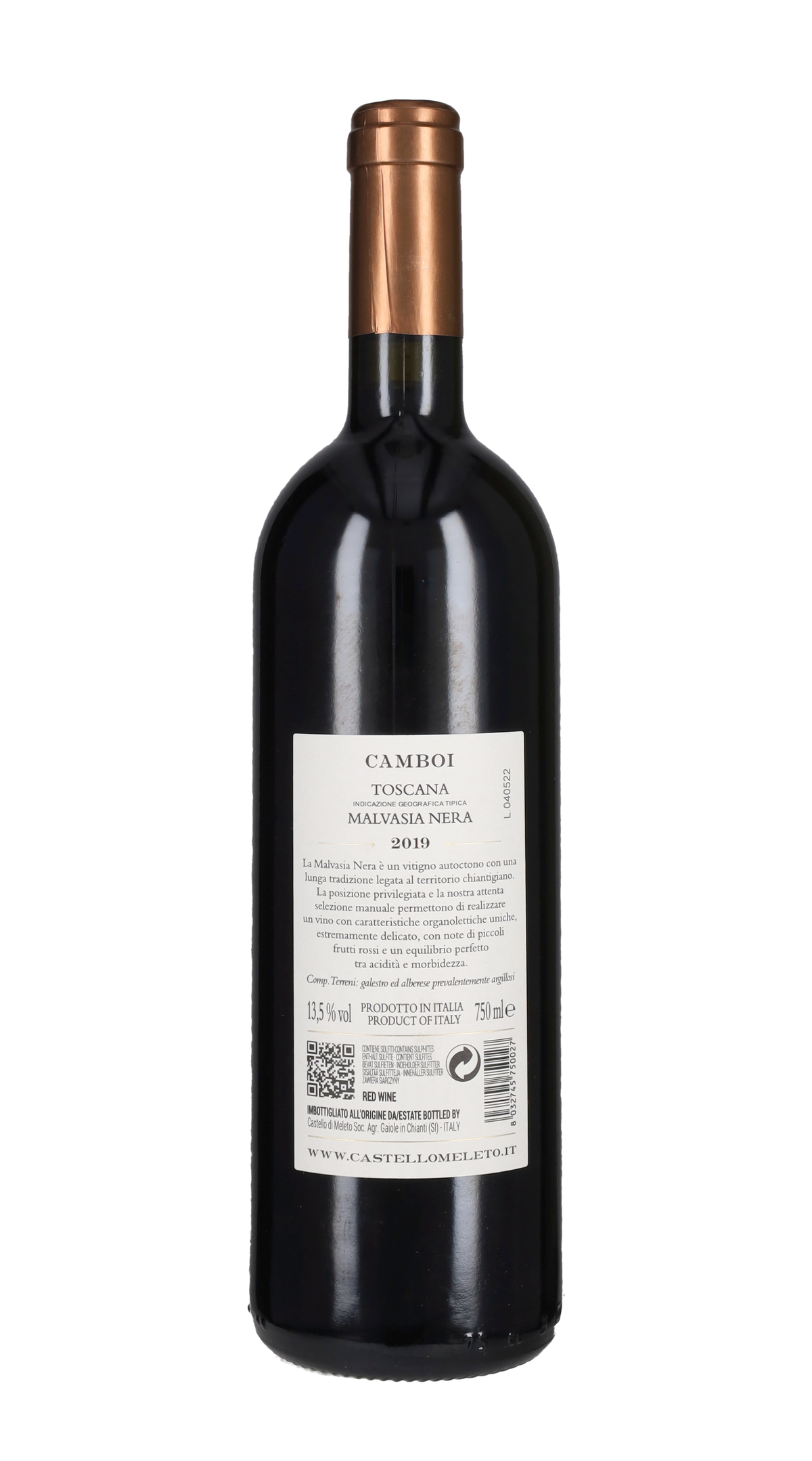 Malvasia Nera 'Camboi' Castello di Meleto 2019