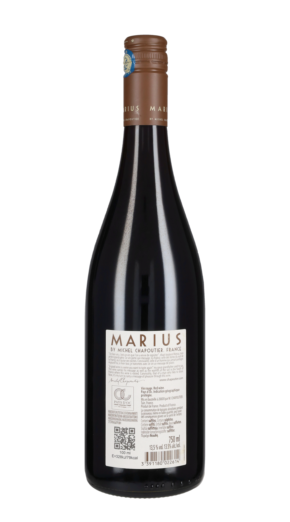 Marius Rouge' Michel Chapoutier 2025