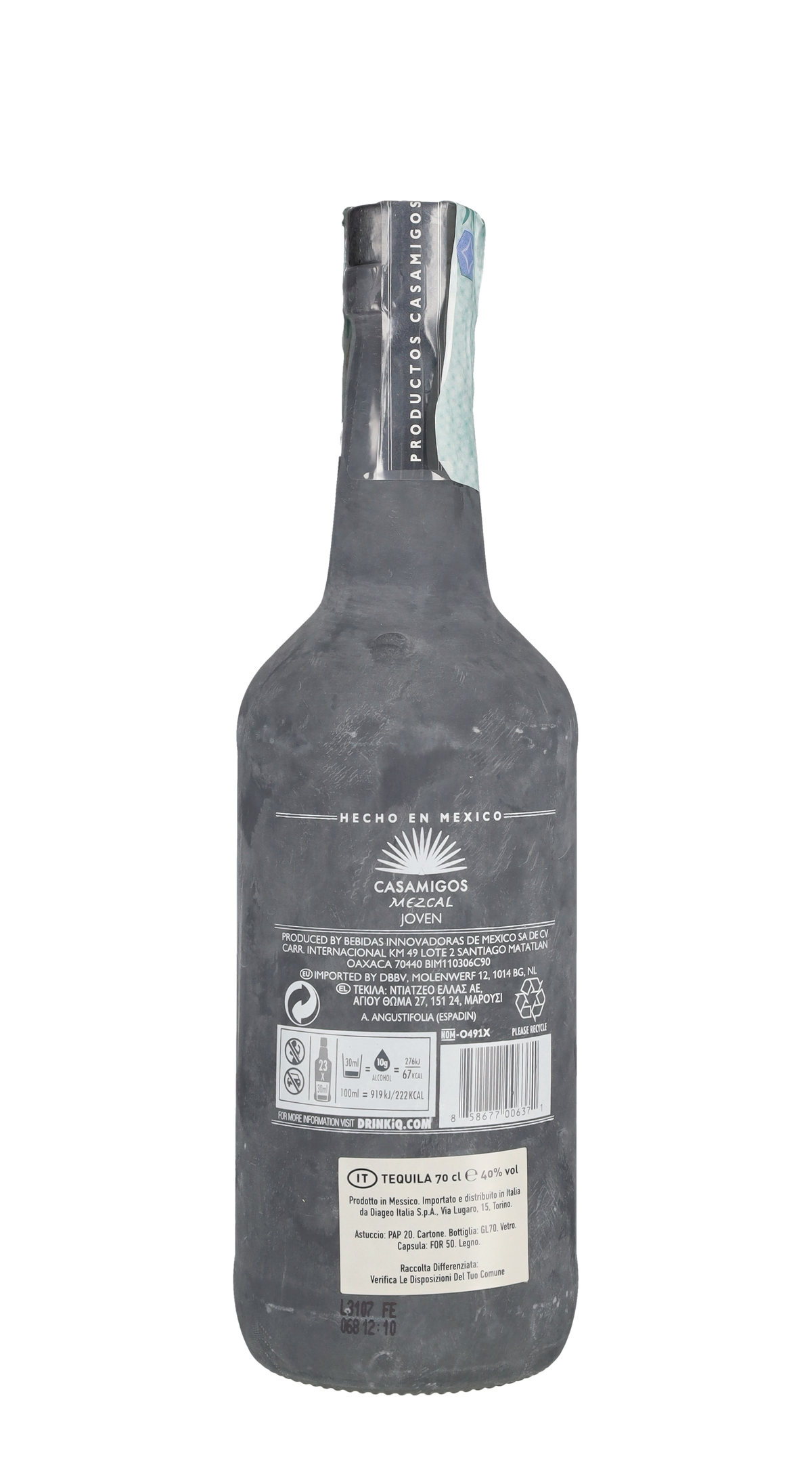 Mezcal Joven Casamigos