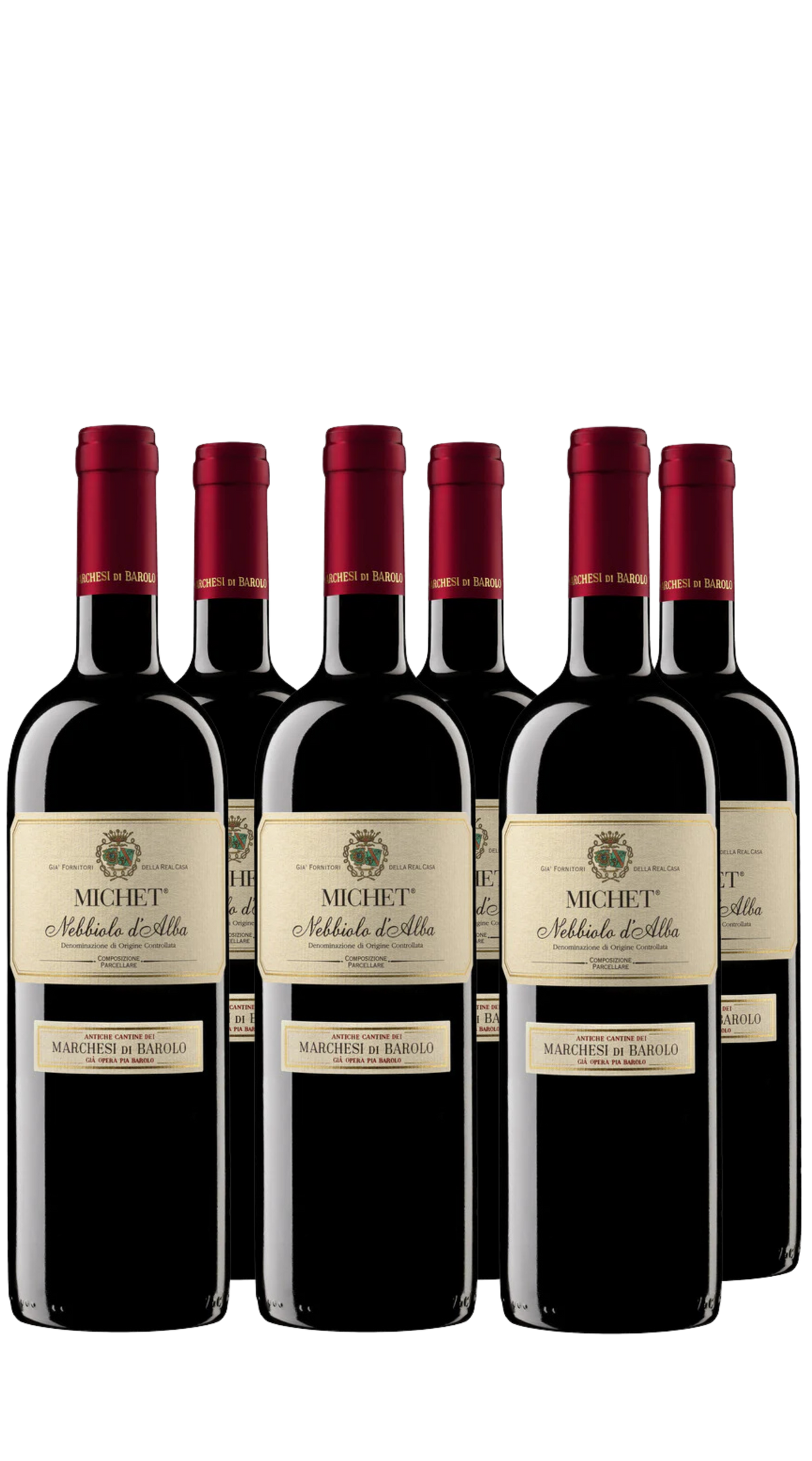 Wine Box 'Michet' Marchesi di Barolo (6bt)