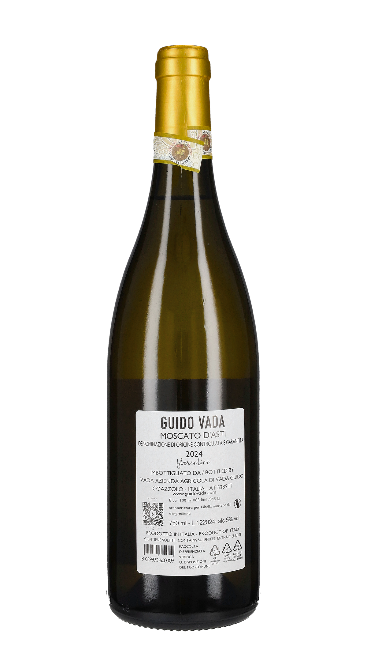 Moscato d'Asti 'Florentino' Guido Vada 2024