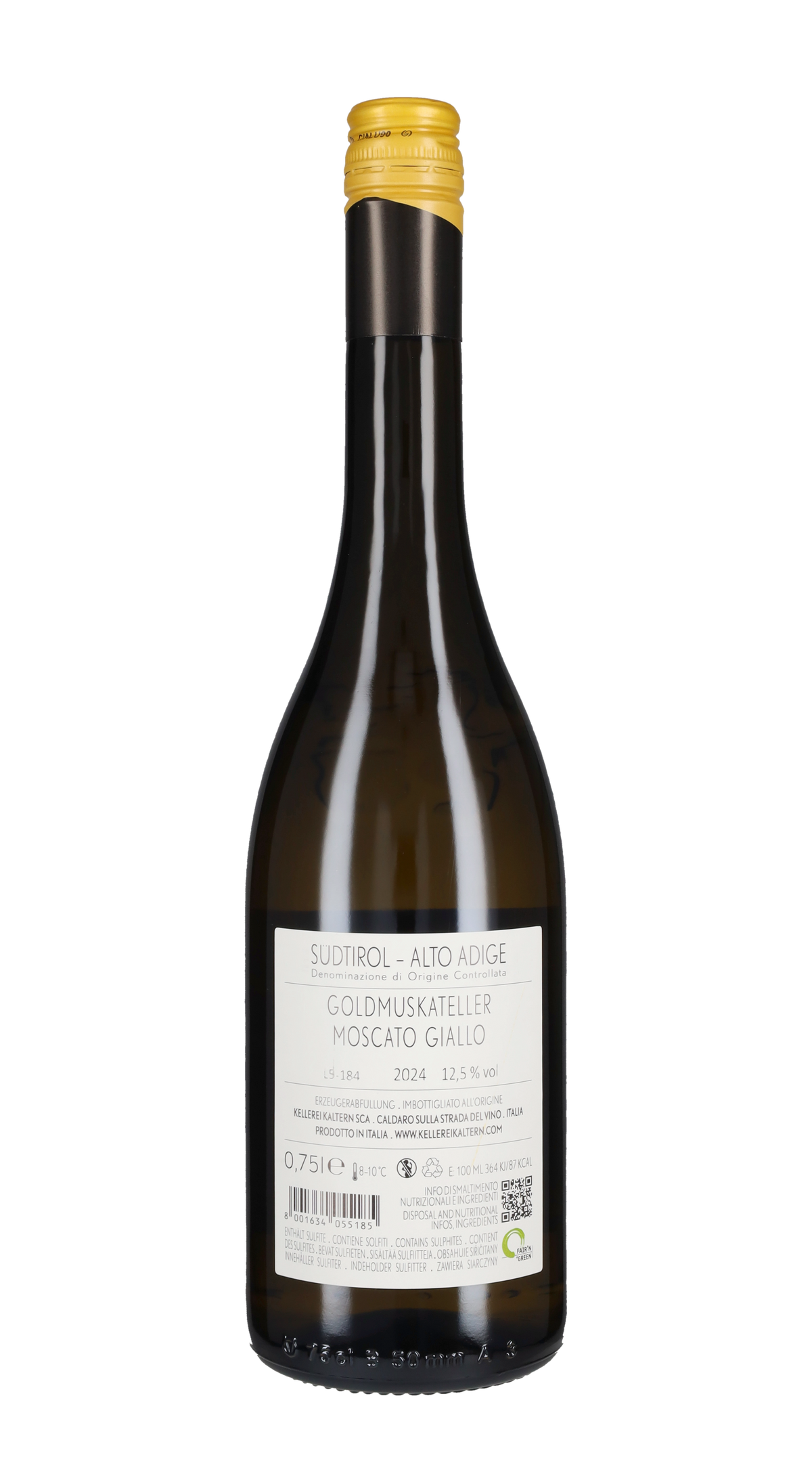Moscato Giallo Cantina di Caldaro Kaltern 2025