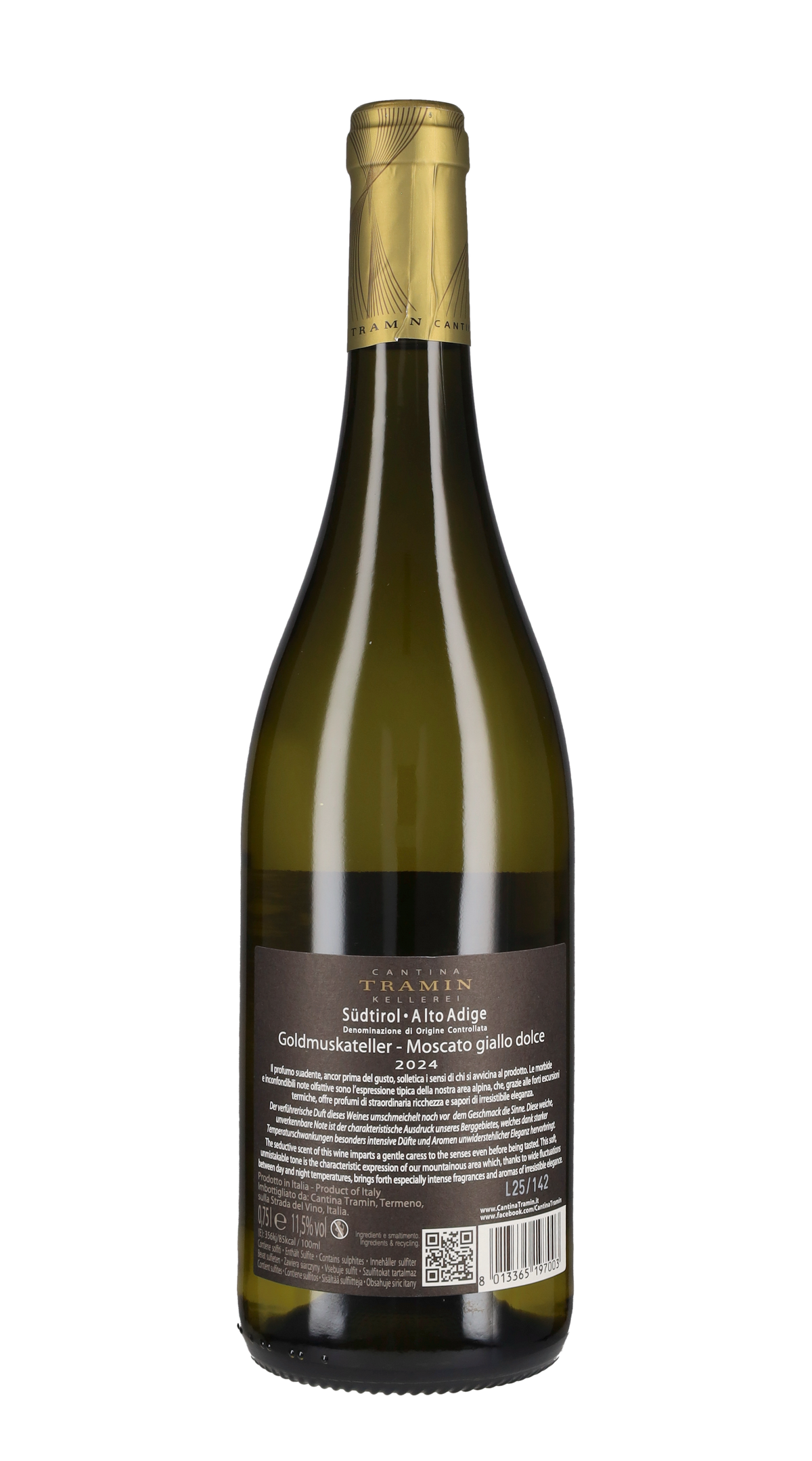 Moscato Giallo Dolce Tramin 2025