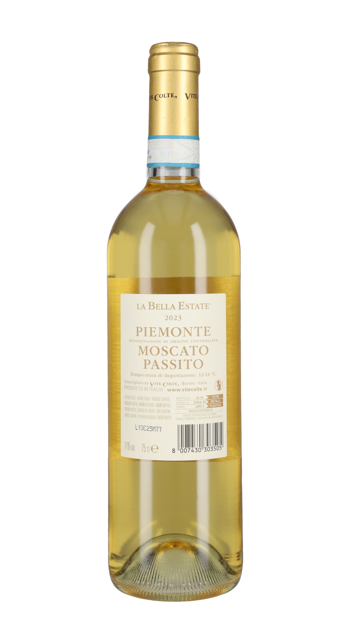 Moscato Passito 'La Bella Estate' Vite Colte 2024