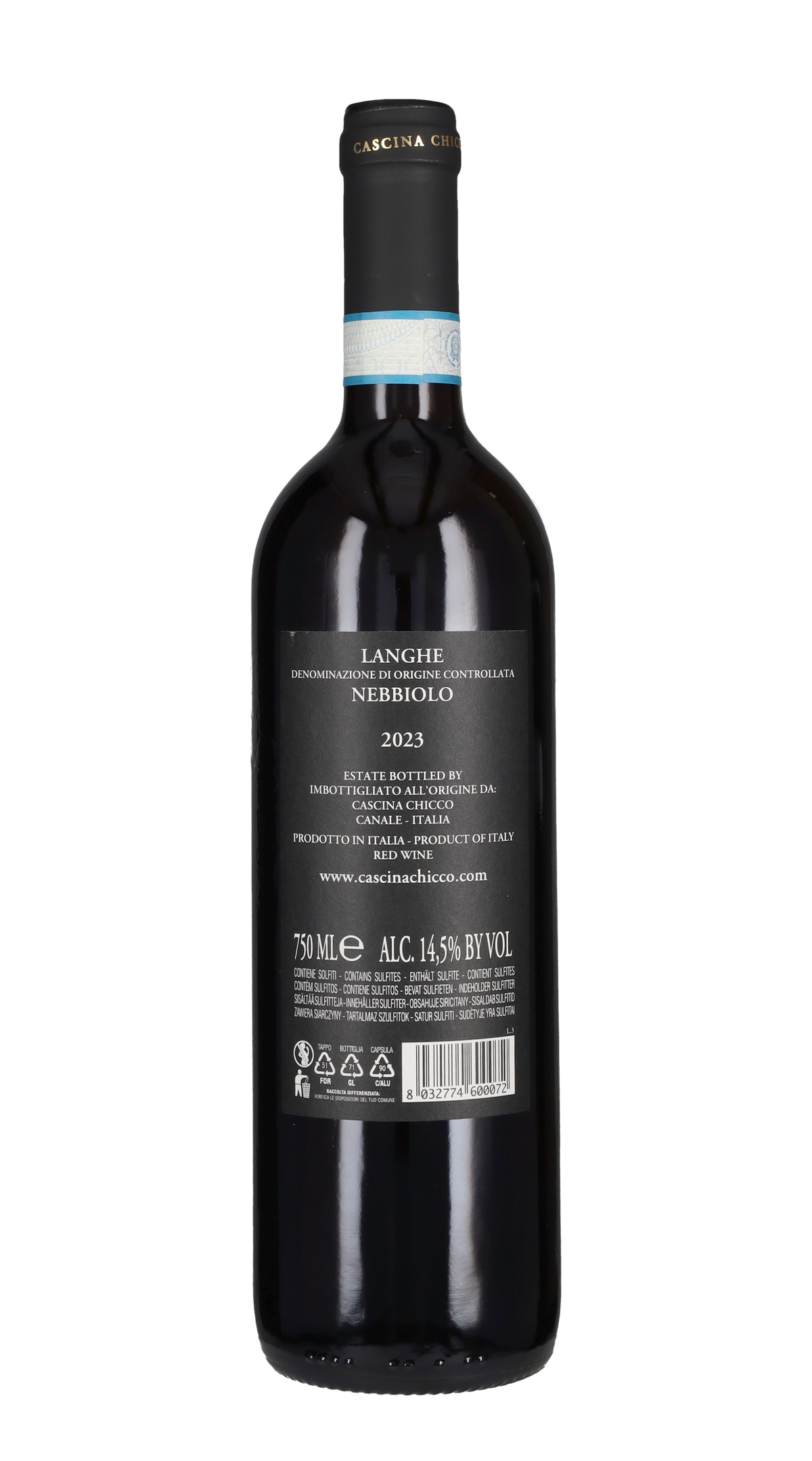 Nebbiolo Langhe Cascina Chicco 2023