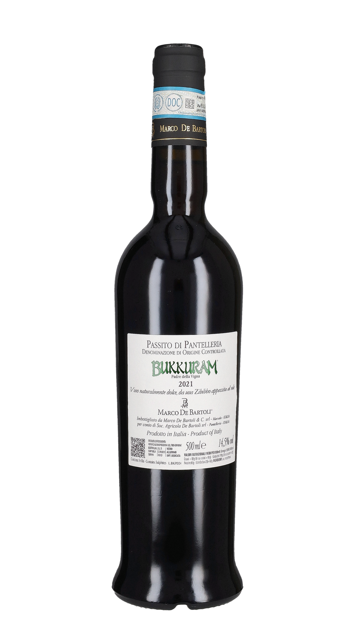 Passito di Pantelleria 'Bukkuram - Padre della Vigna' Marco De Bartoli
