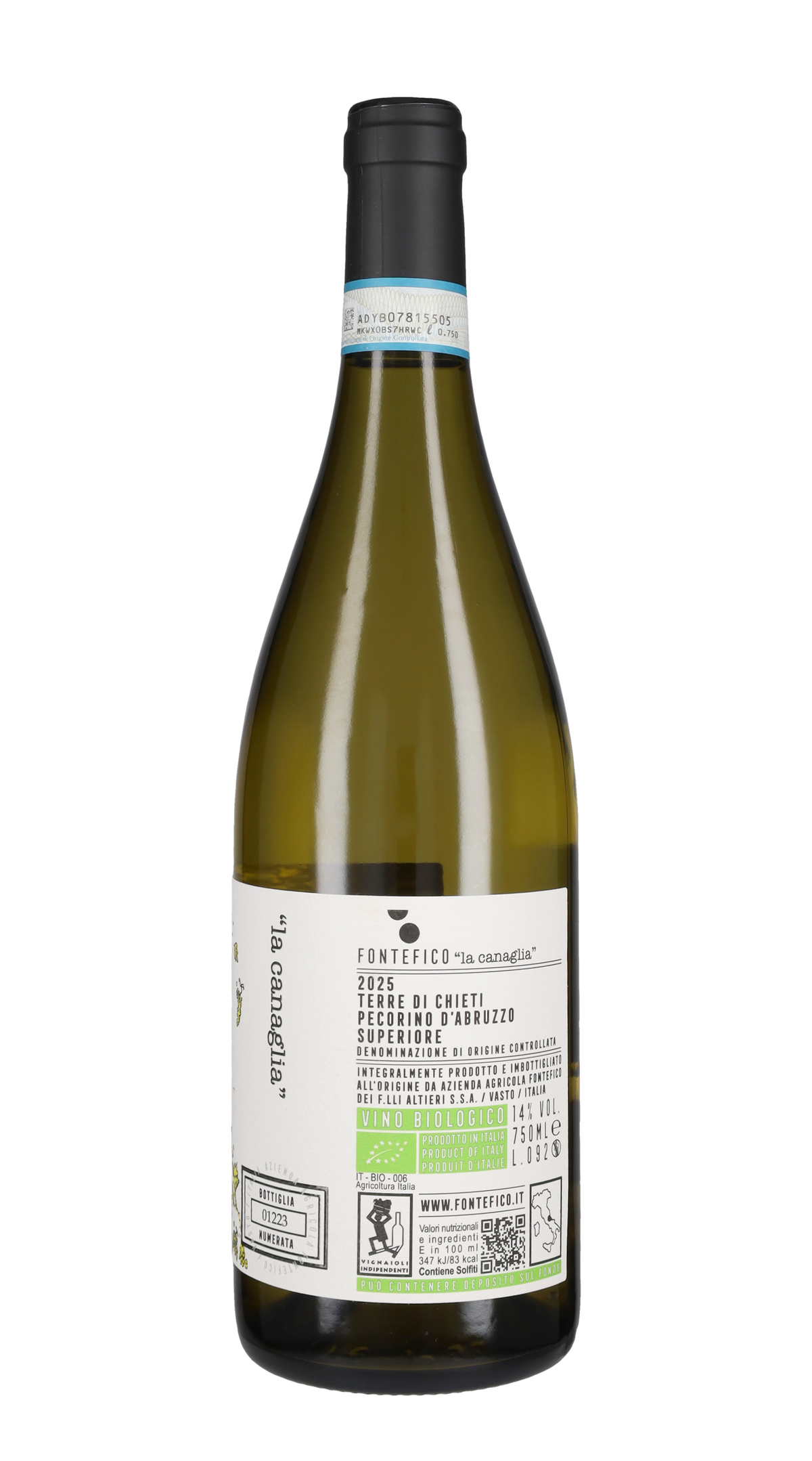 Pecorino d'Abruzzo 'Canaglia' Fontefico 2025