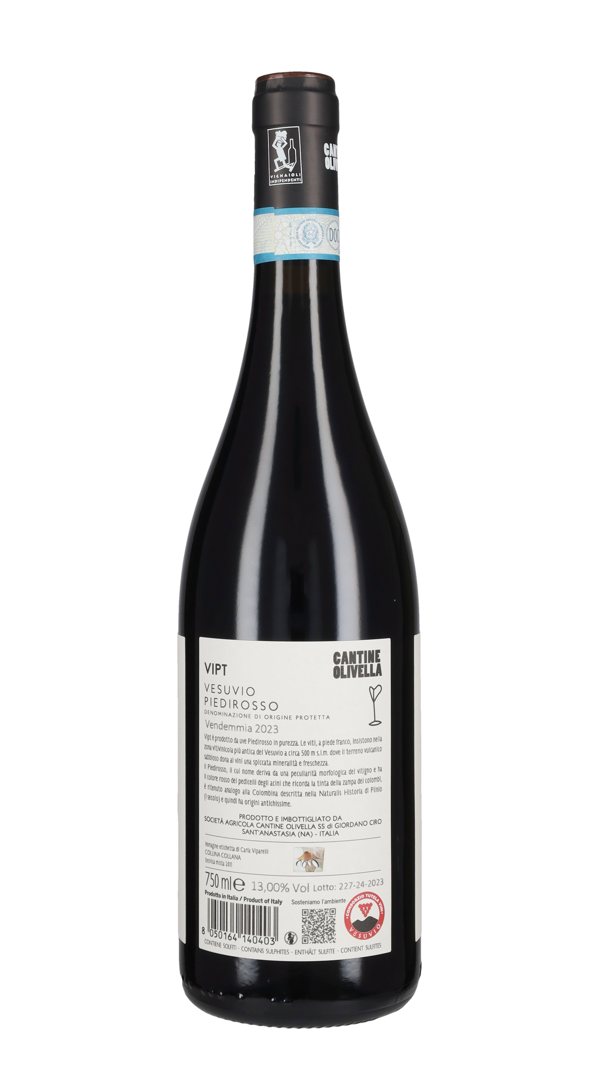 Piedirosso del Vesuvio 'VIPT' Cantine Olivella 2023