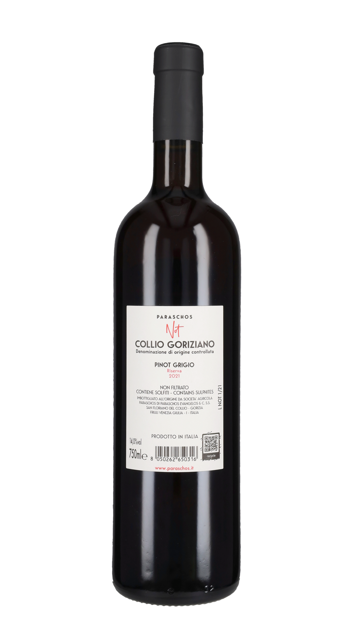 Pinot Grigio 'Not' Paraschos 2021