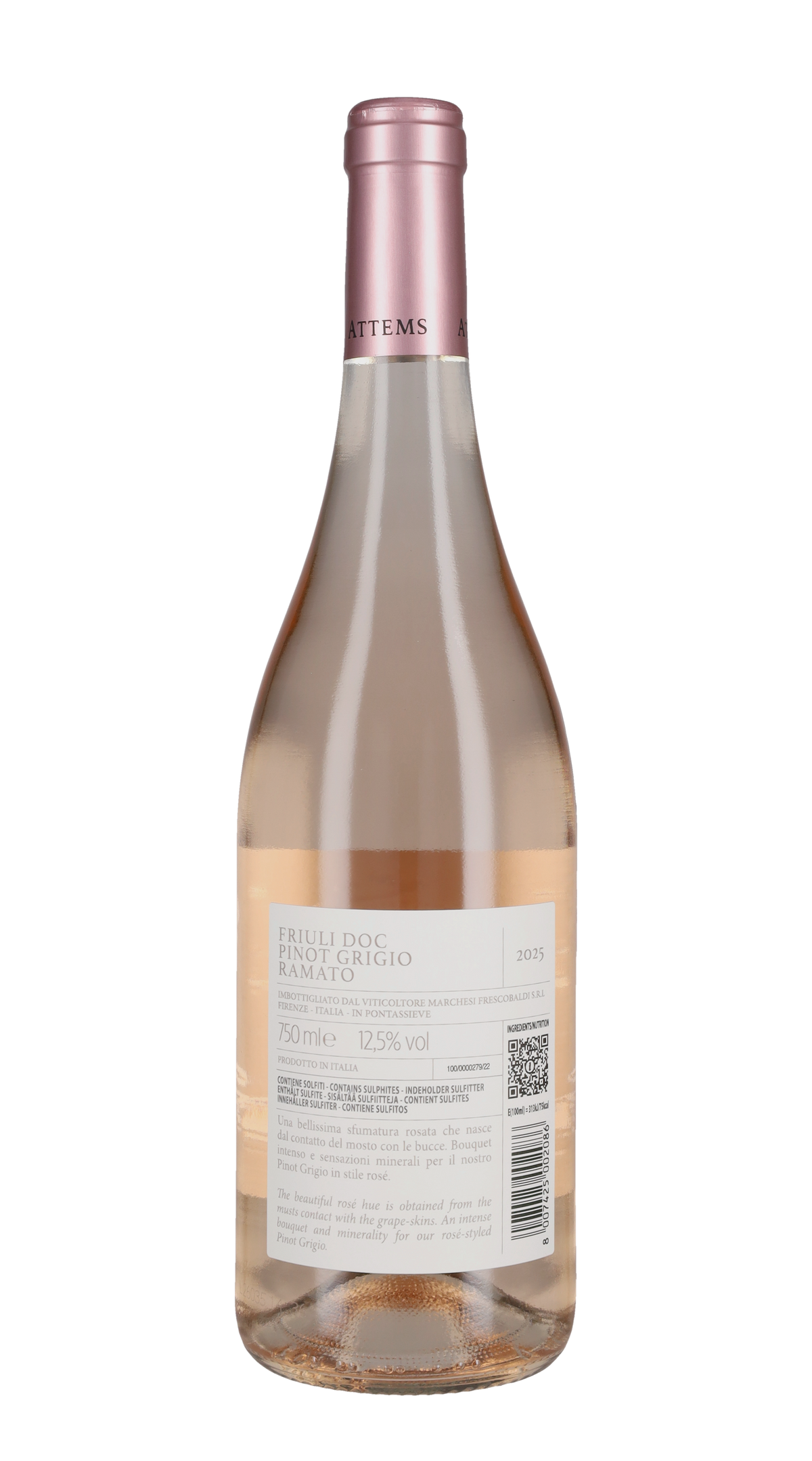 Pinot Grigio Ramato Attems 2025