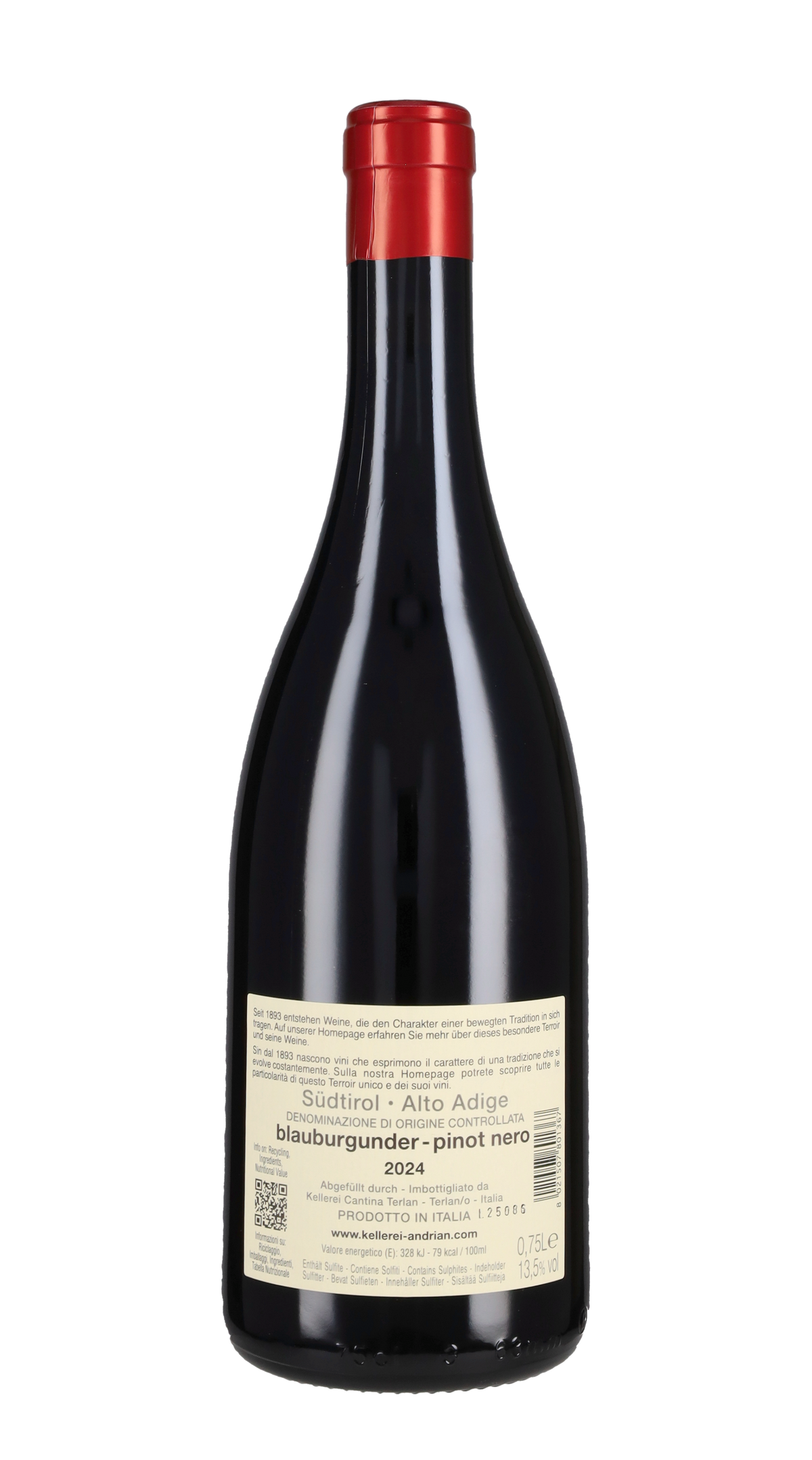 Pinot Nero Andriano 2024