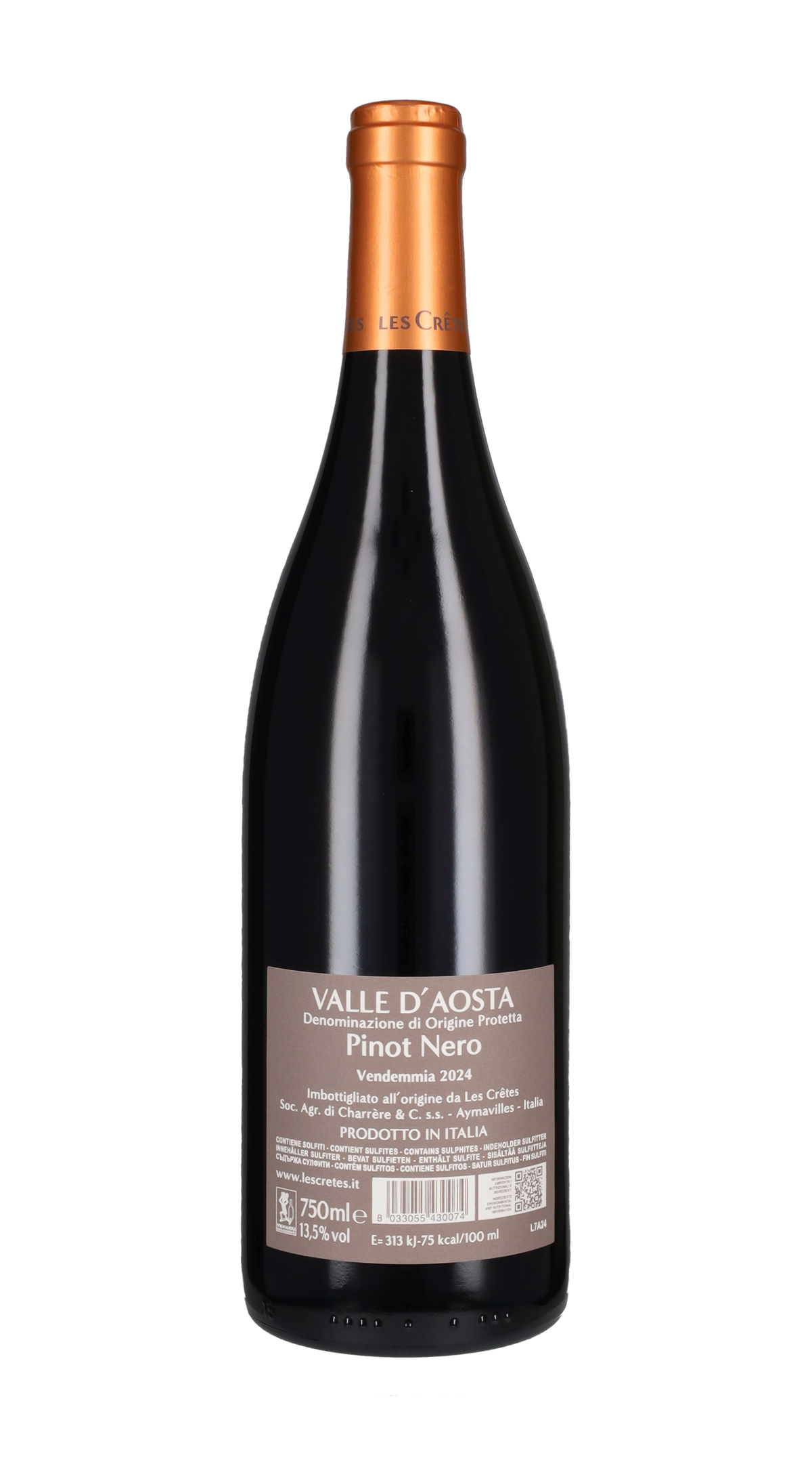 Pinot Nero Les Cretes 2024