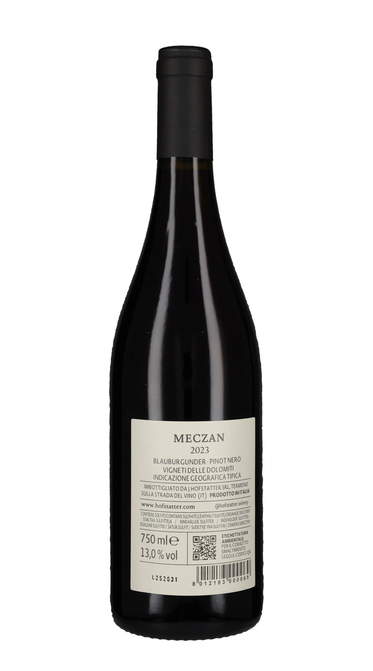 Pinot Nero 'Meczan' Hofstatter 2023