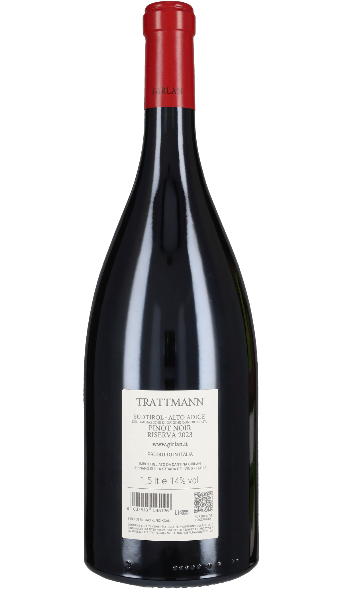 Pinot Nero Riserva 'Trattmann' Magnum Girlan 2023