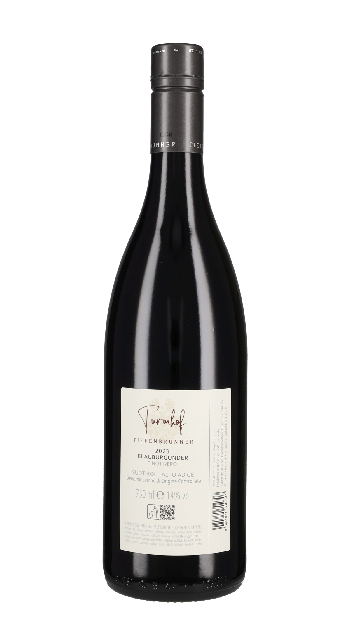 Pinot Nero 'Turmhof' Tiefenbrunner 2023