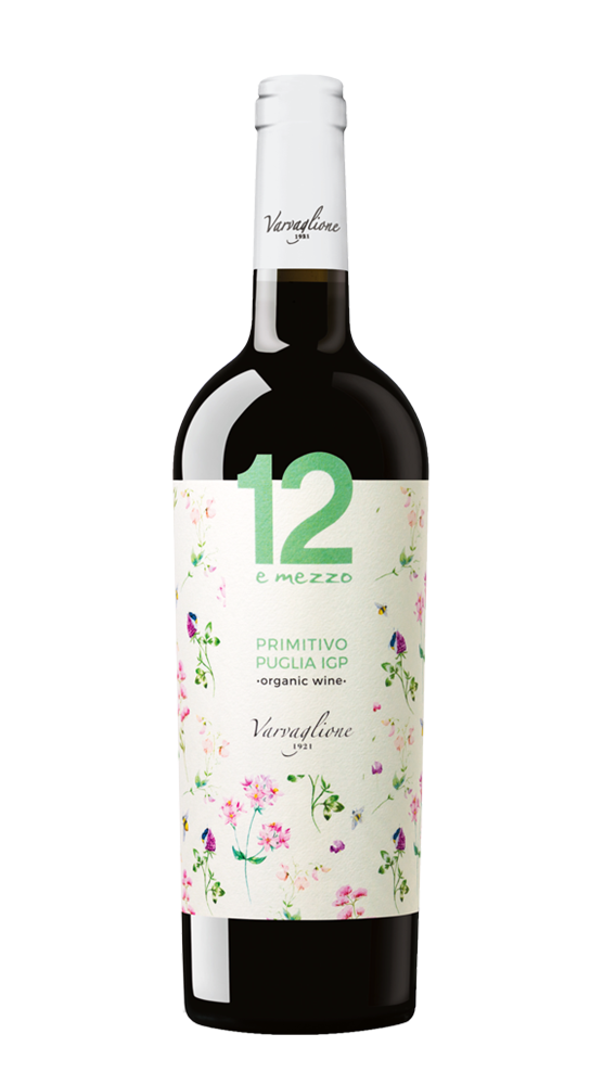 Primitivo Bio '12 e Mezzo' Varvaglione 2022
