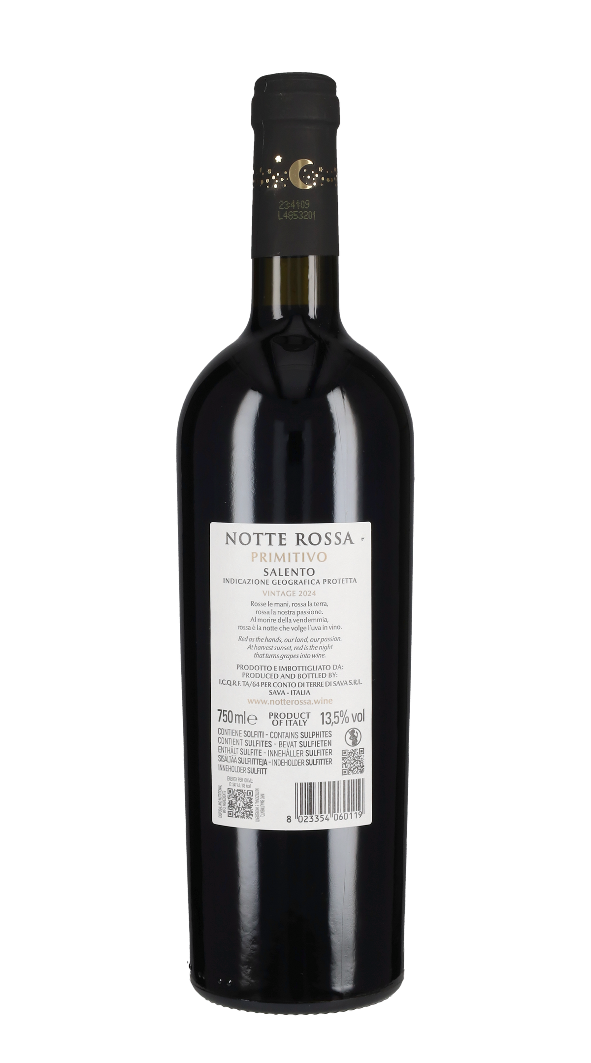 Primitivo Notte Rossa 2024