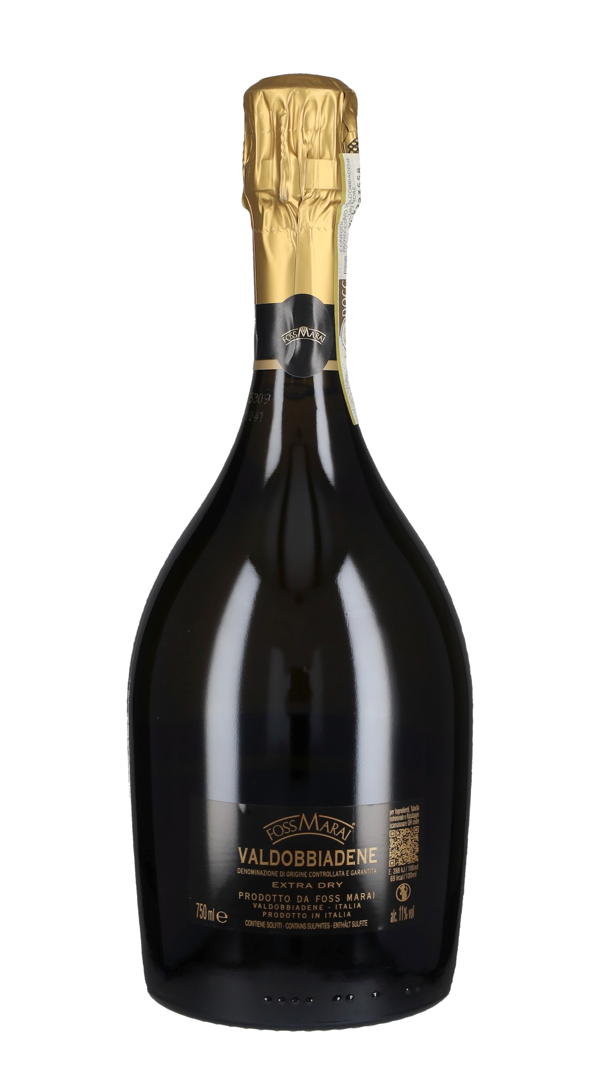 Prosecco di Valdobbiadene Superiore Extra Dry 'Strada di Guia 109' Foss Marai