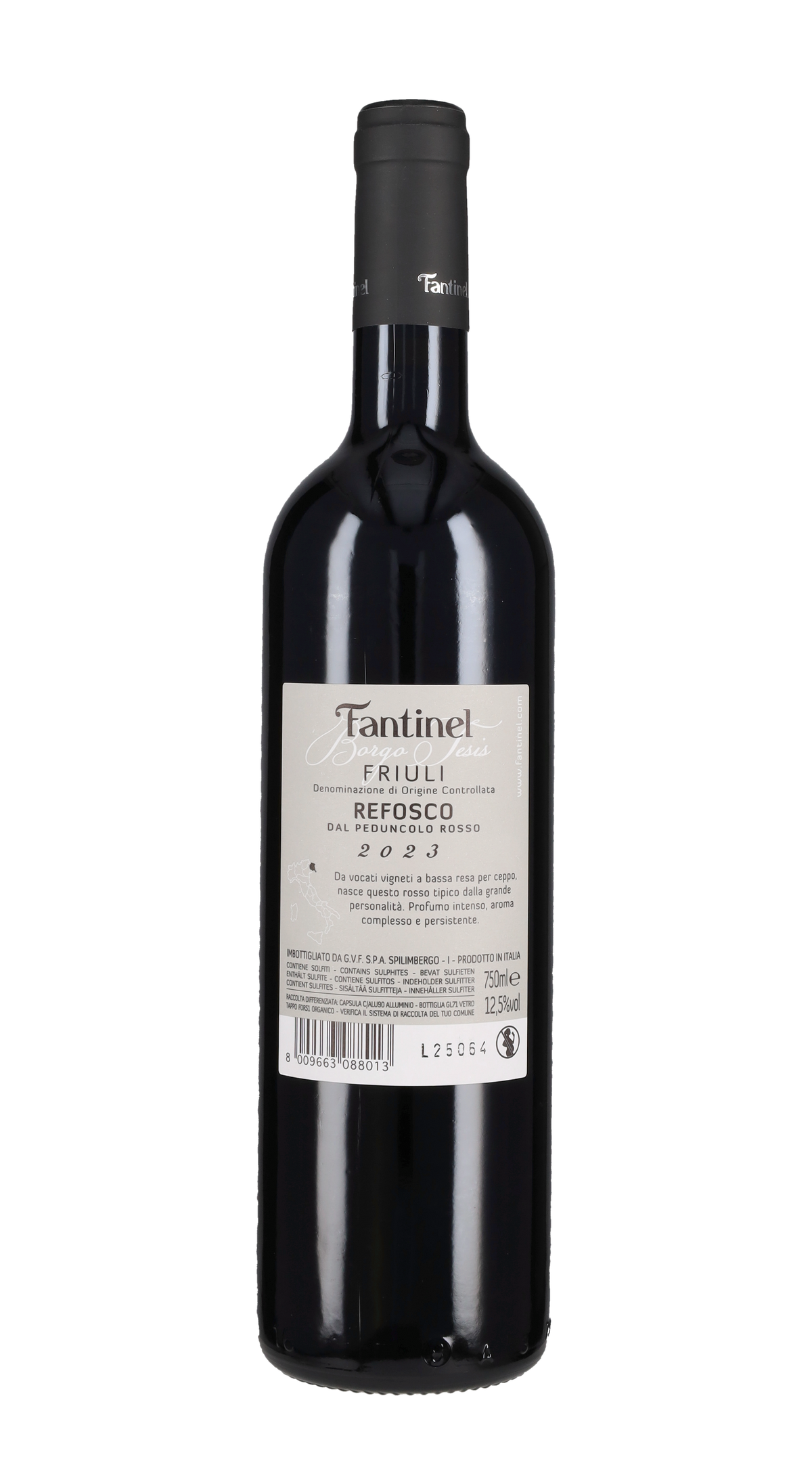 Refosco dal Peduncolo Rosso 'Borgo Tesis' Fantinel 2023