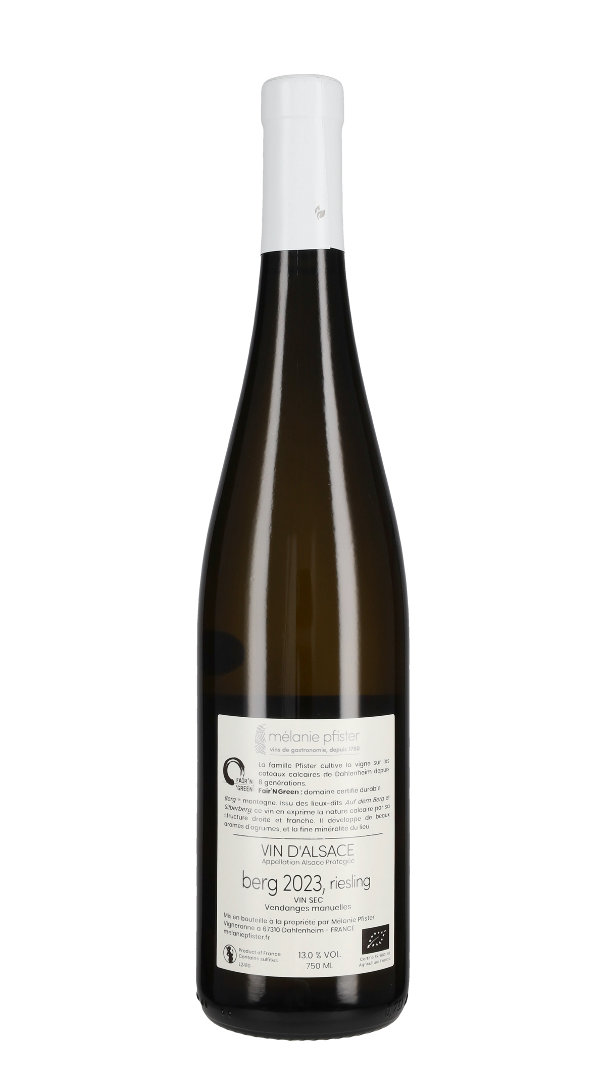 Riesling 'Berg' Melanie Pfister 2023