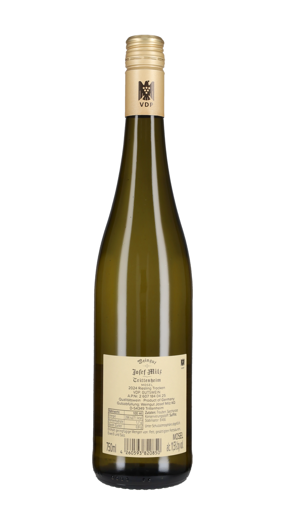 Riesling Trocken '180°' Josef Milz 2024