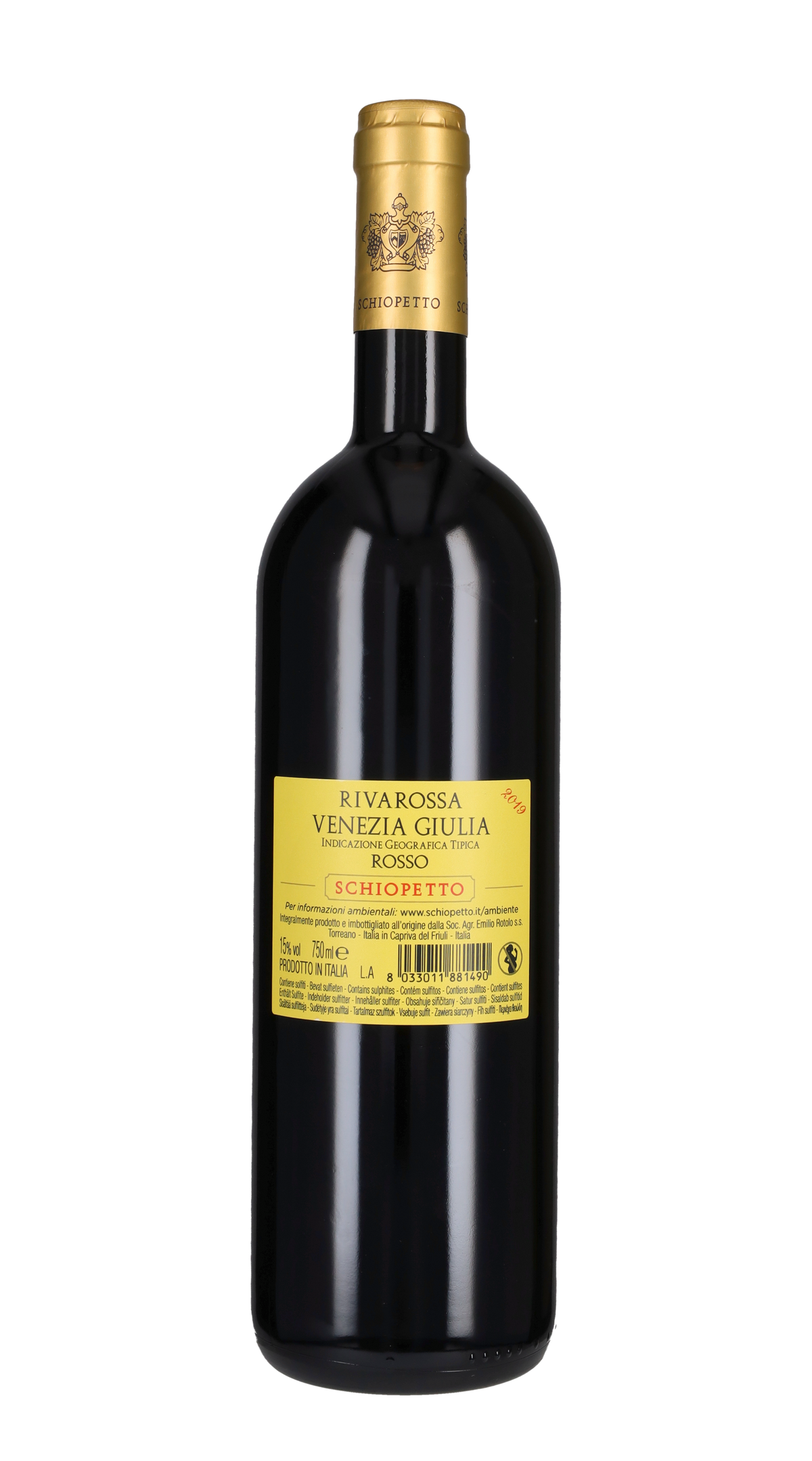 Rivarossa Schiopetto 2019