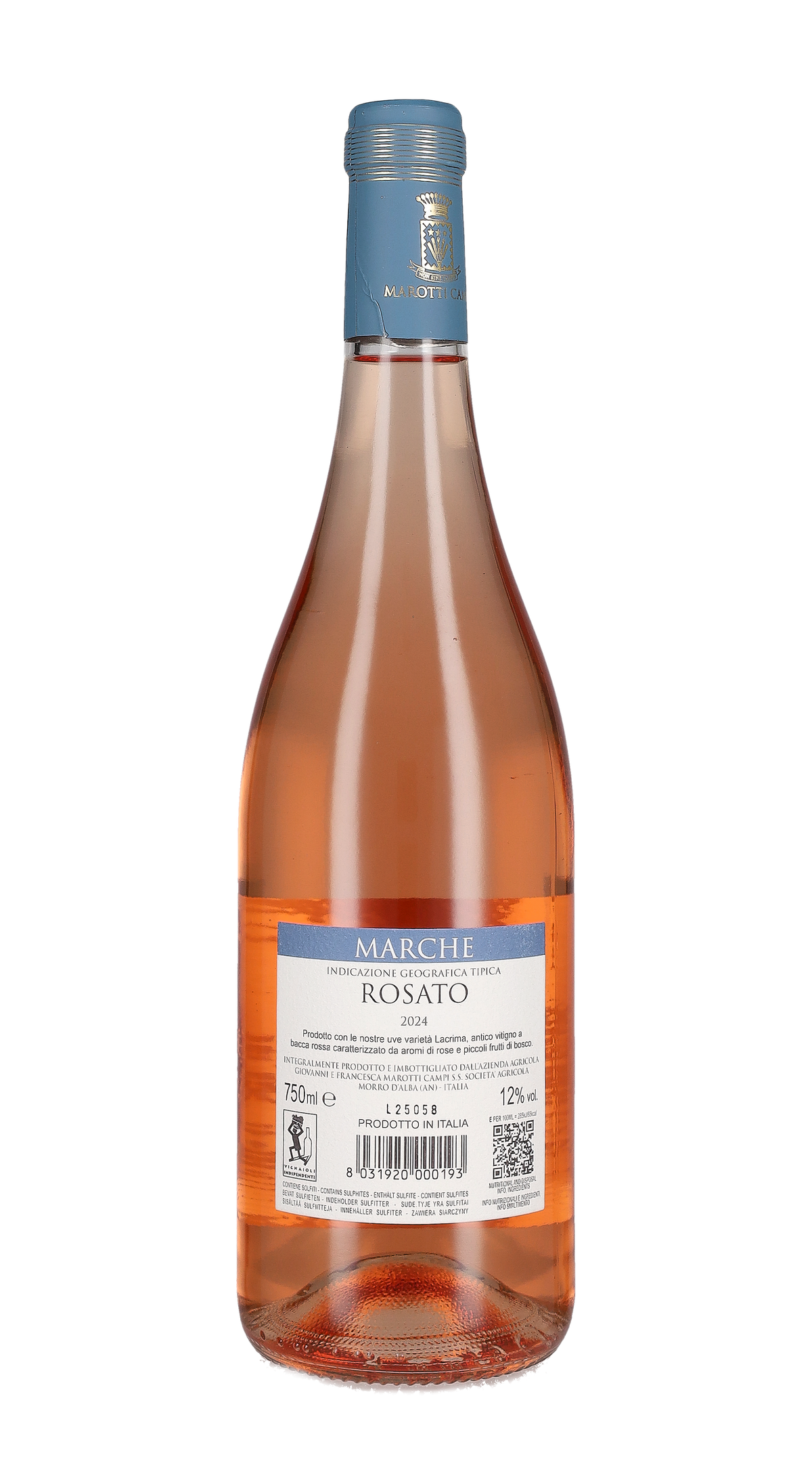 Lacrima di Morro d'Alba Rosato Marotti Campi 2025