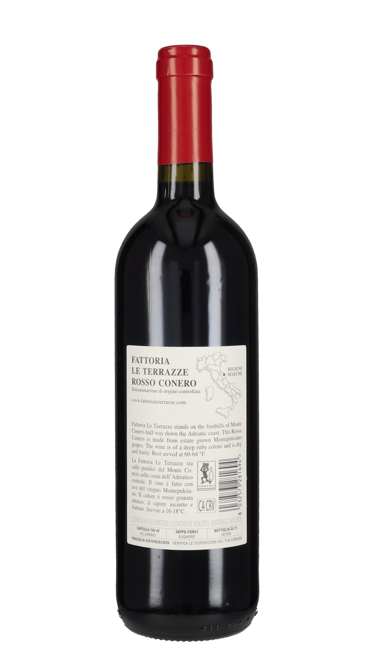 Rosso Conero Fattoria Le Terrazze 2023