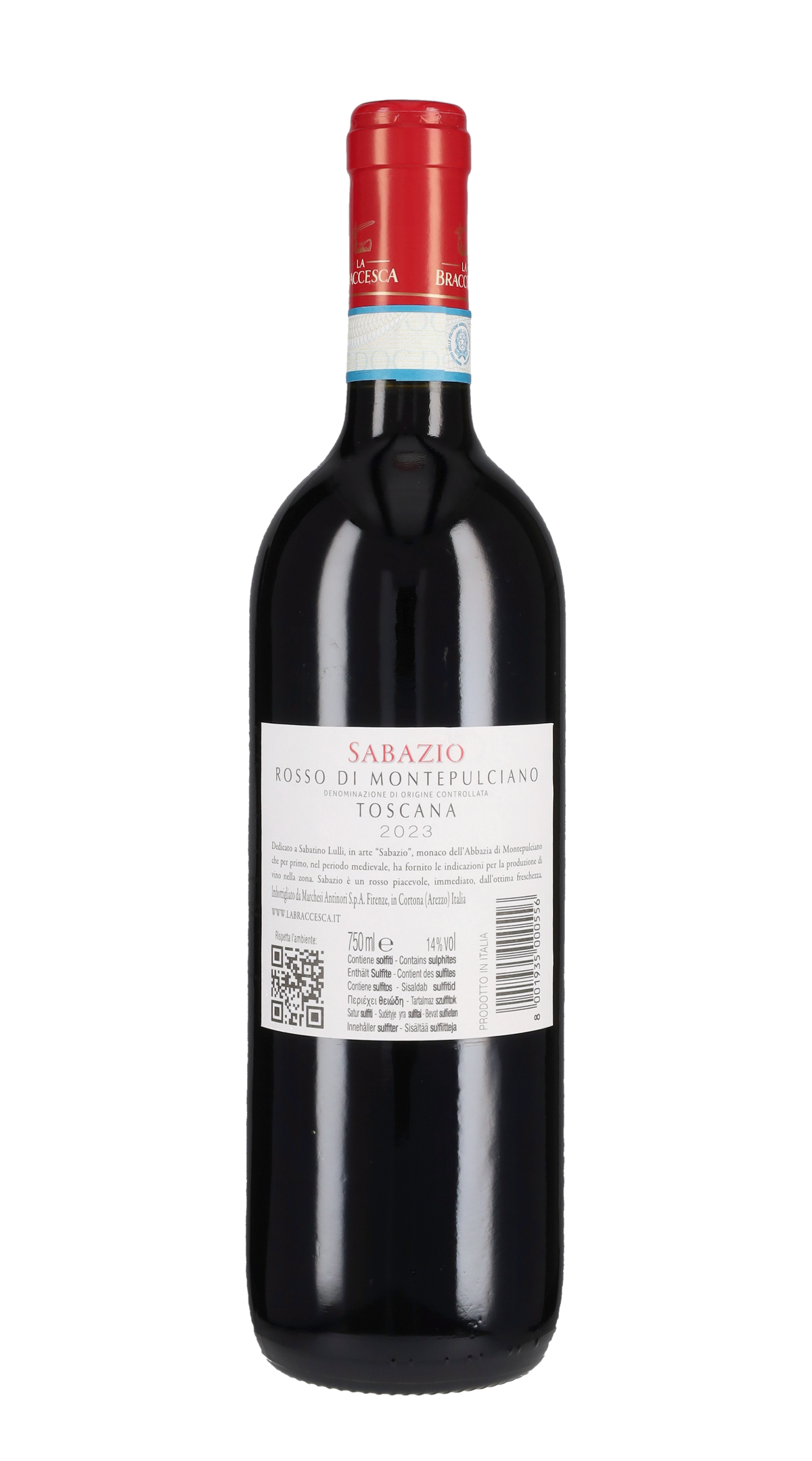 Rosso di Montepulciano 'Sabazio' La Braccesca - Antinori 2023